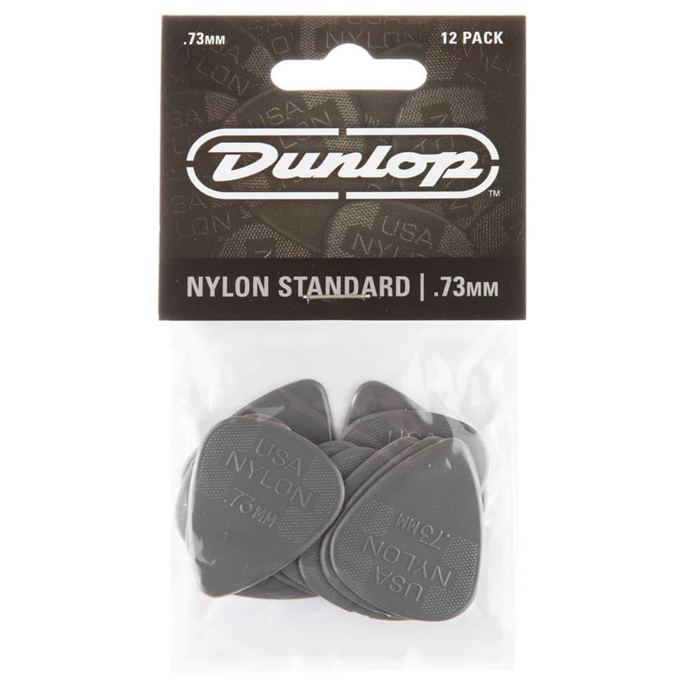 Dunlop Pick Nylon Standard 0.73 - Players Pack