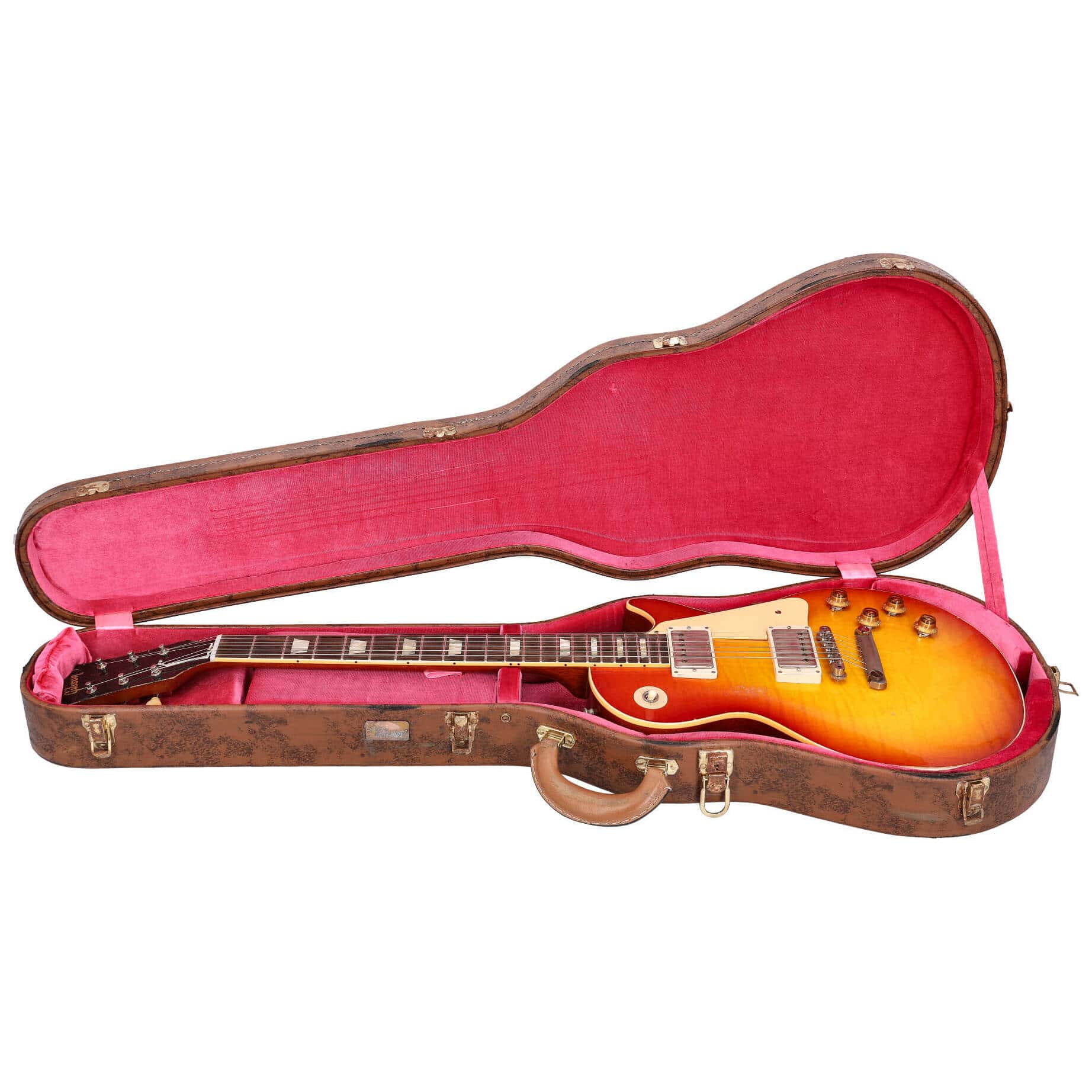 Gibson 1959 Les Paul Standard Reissue Heavy Aged Slow Iced Tea Fade Murphy Lab #2 9