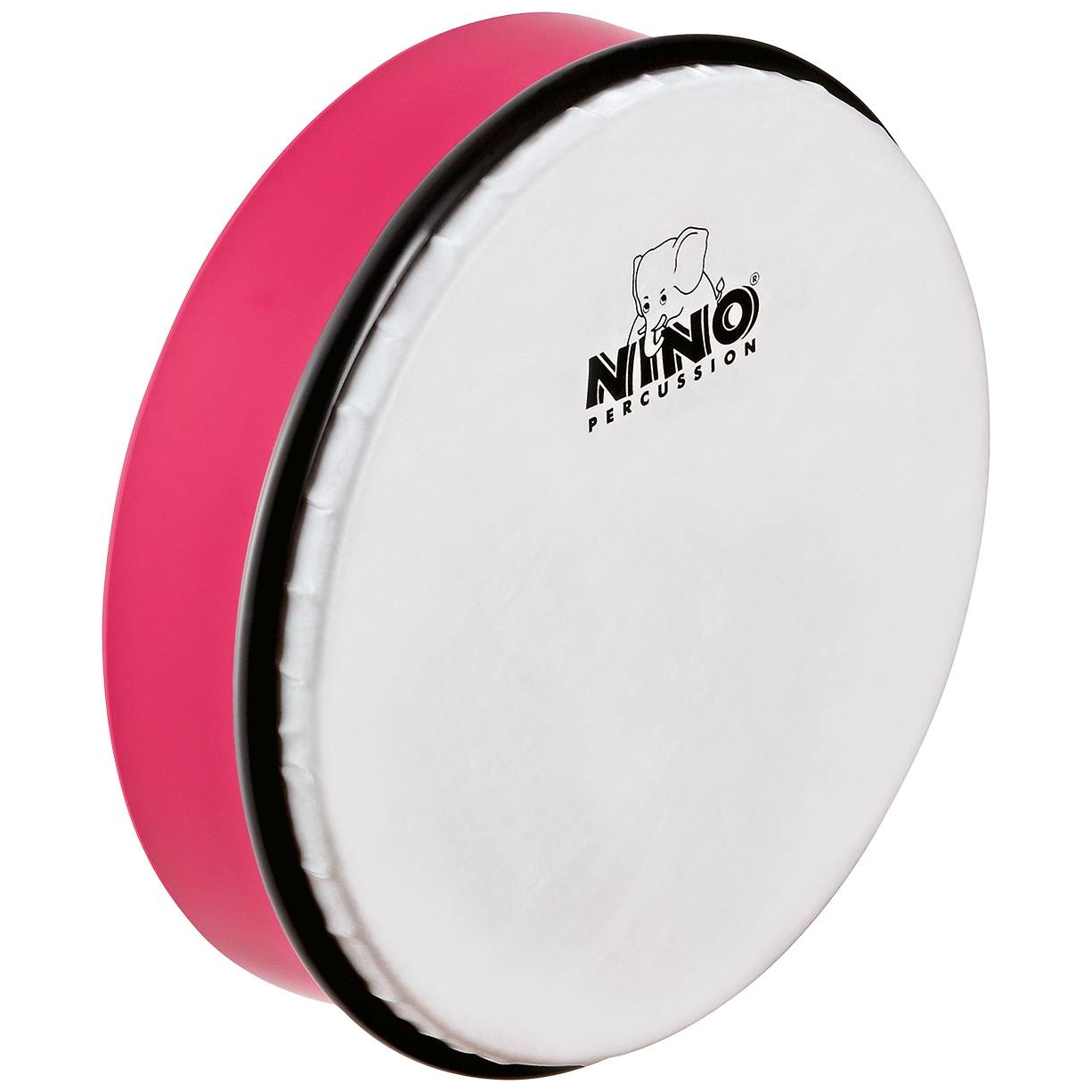Nino Percussion - Nino Percussion 8 ABS Hand Drum, Strawberry Pink