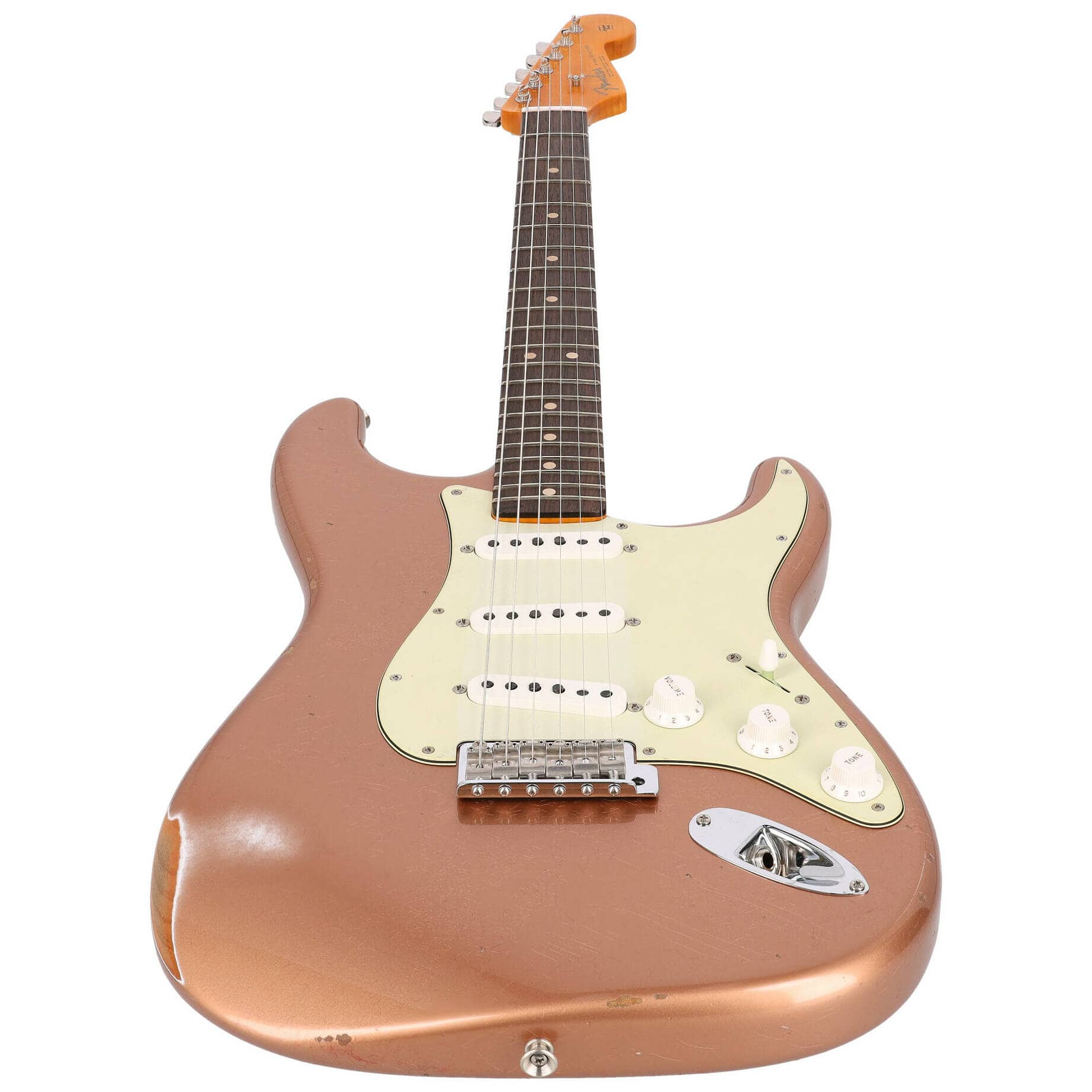 Fender Custom Shop 1963 Stratocaster Relic Aged Copper Metallic #2 3