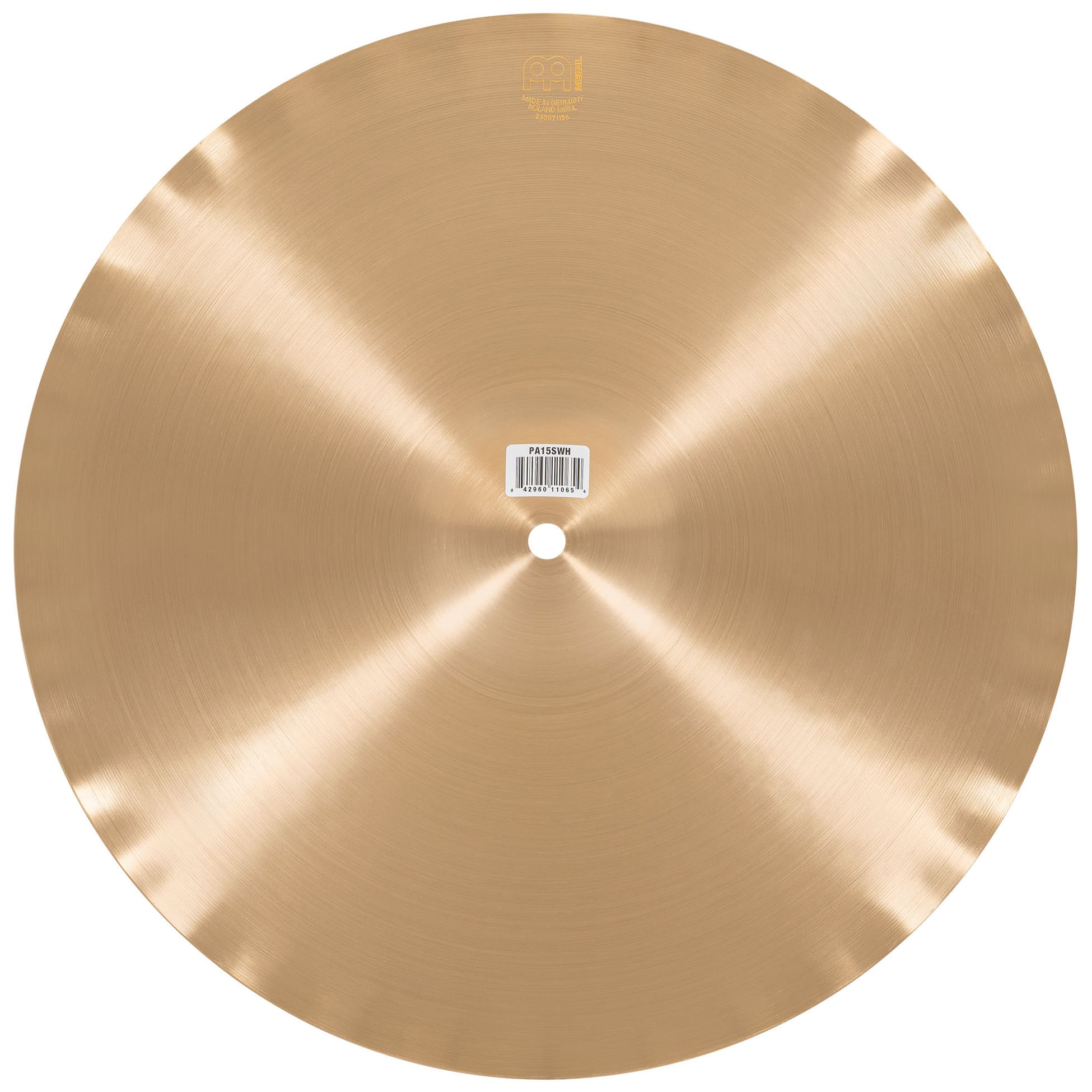 Meinl Cymbals PA15SWH - 15" Pure Alloy Soundwave Hihat 11