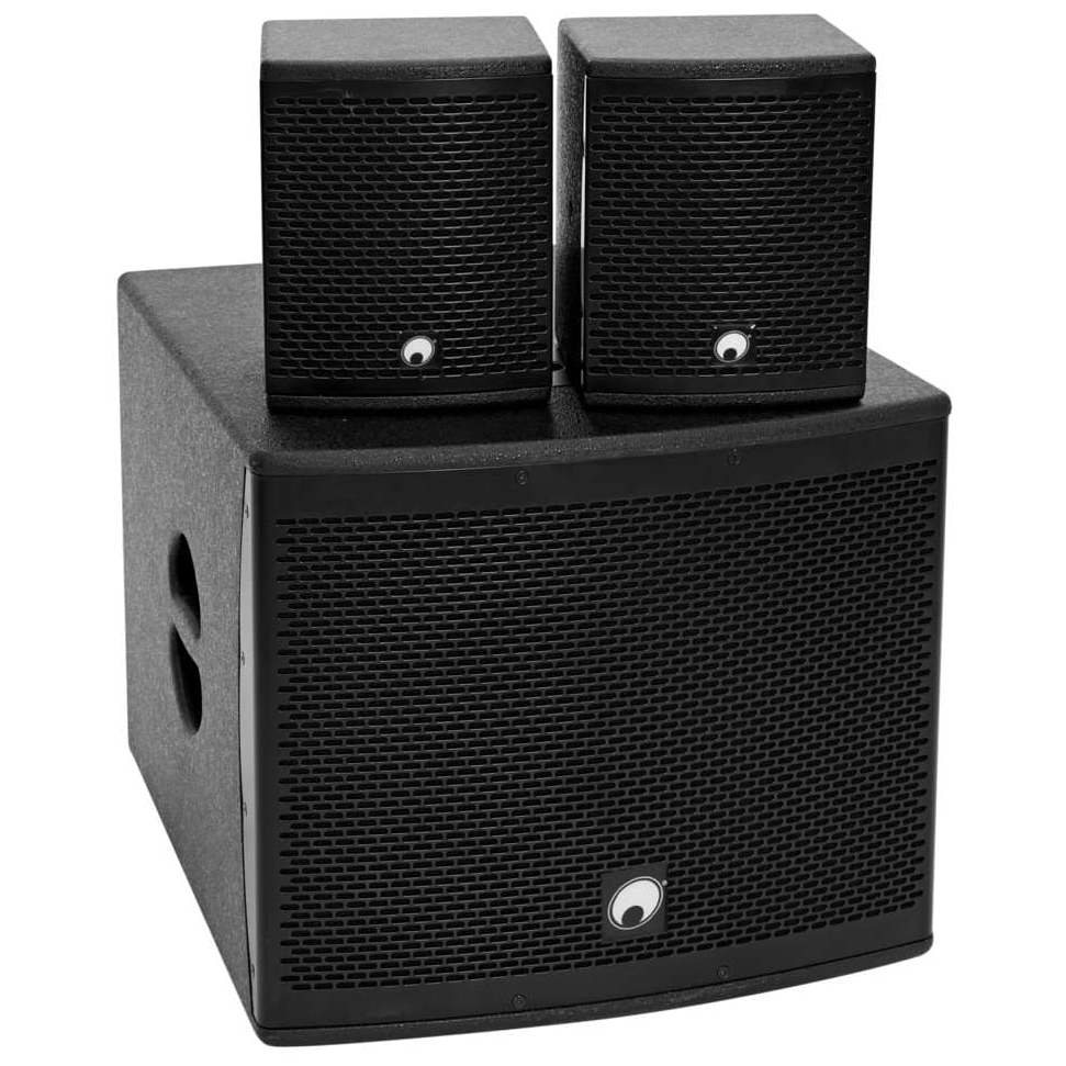 Omnitronic MOLLY-12A Subwoofer + 2x MOLLY-6 Top - SET -