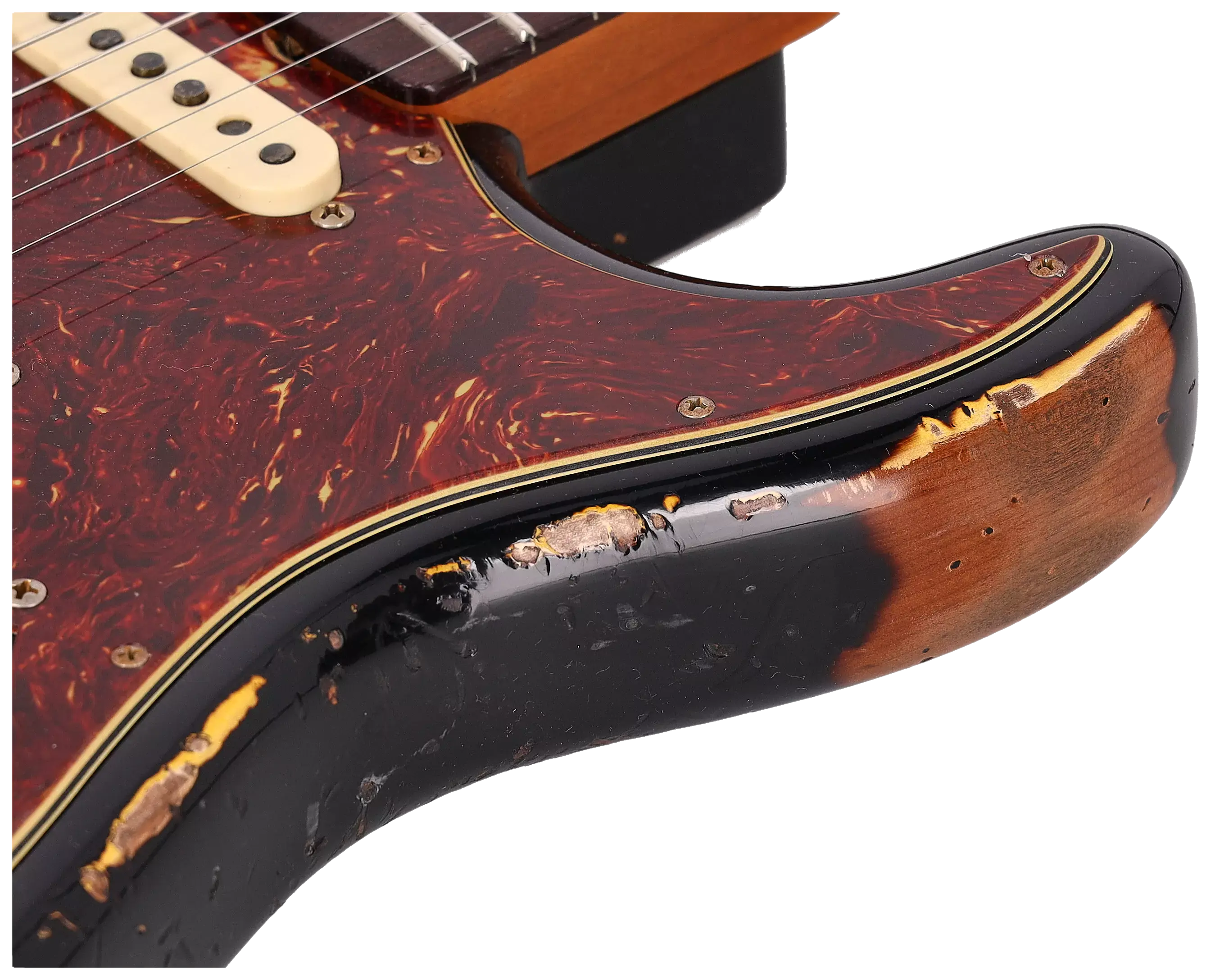 Fender LTD Custom Shop 60s Roasted Stratocaster Super Heavy Relic ABK over 3CS 11