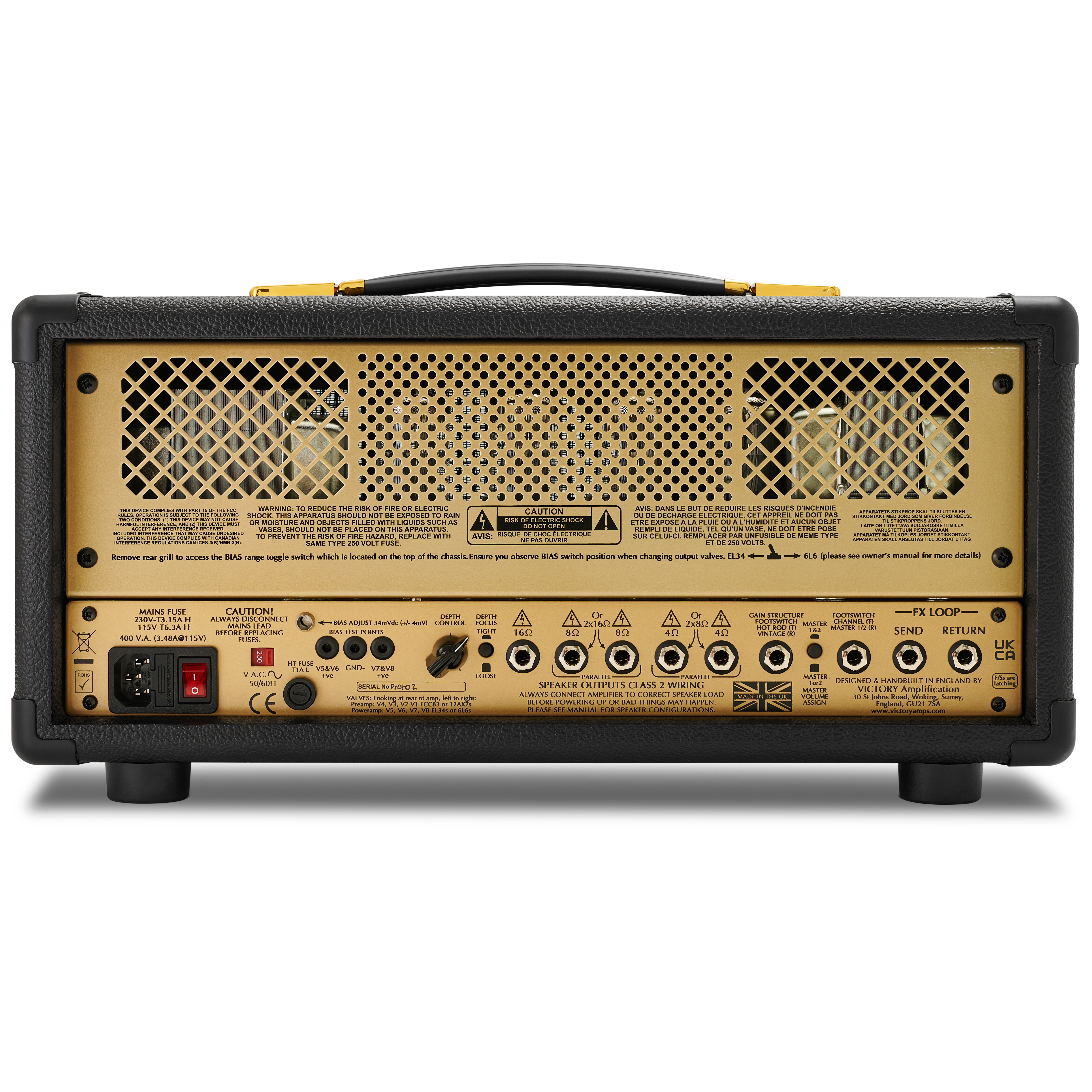 Victory Amps The Sheriff 100 Compact Head 9