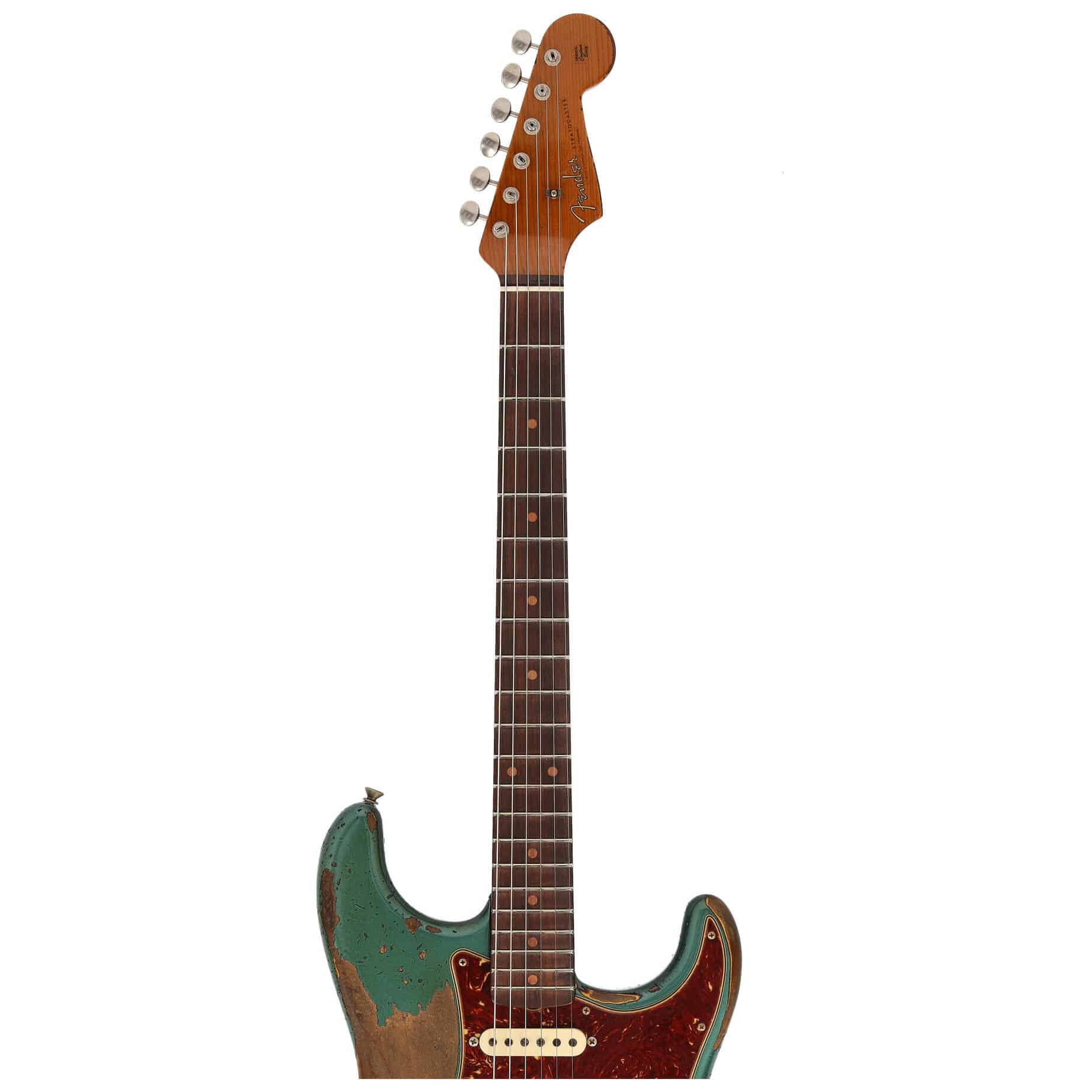 Fender LTD Custom Shop 1961 Stratocaster Roasted Super Heavy Relic Aged Sherwood Metallic over 3TS 19