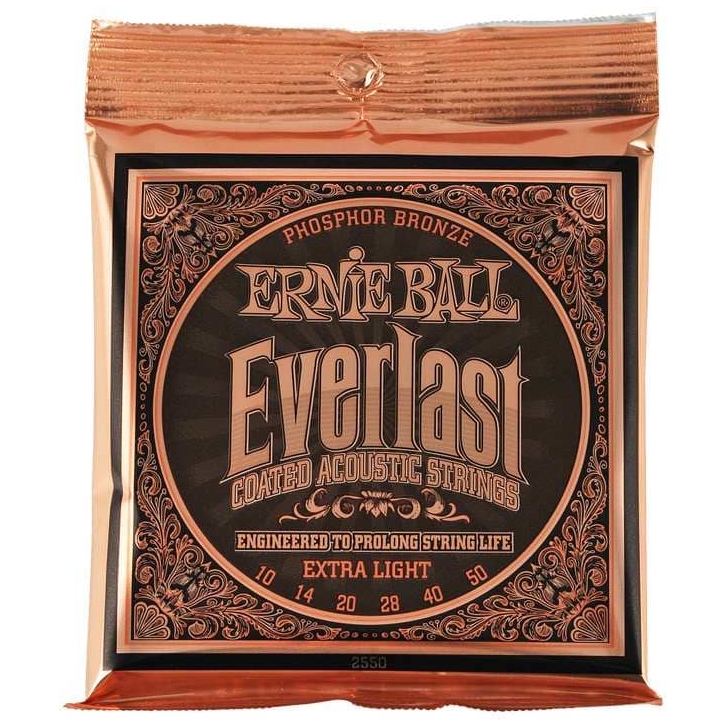 Ernie Ball 2550 Everlast Phosphor Bronze Extra Light  | 010-050