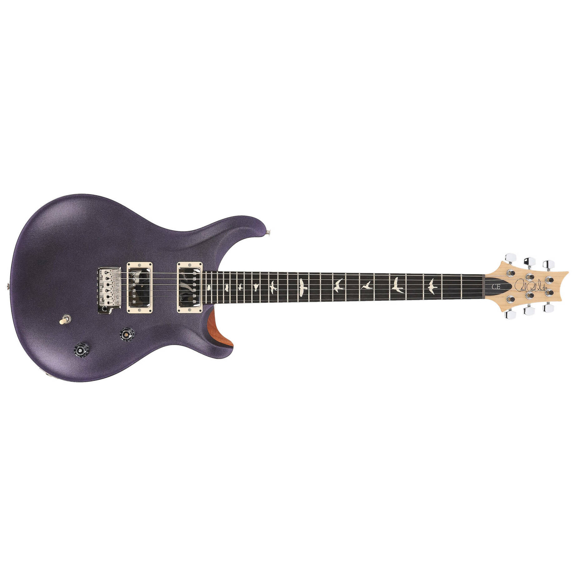 PRS CE 24 Bolt On Satin Custom Colour Plum 1