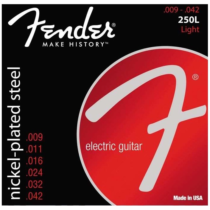 Fender 250L - Original 250s Nickel-Plated Steel | 009-042 Ball End