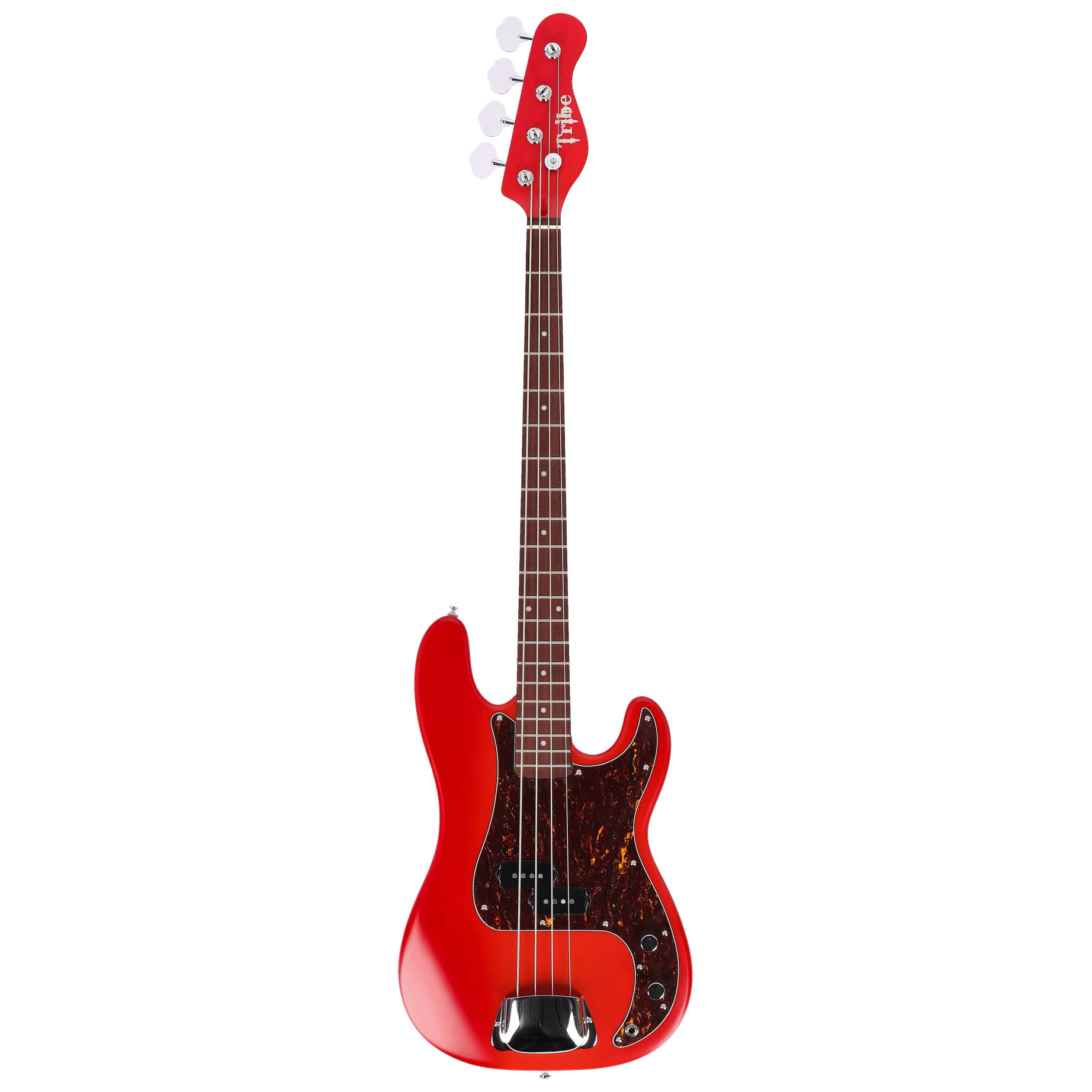 Tribe Guitars Spike 4 AN Fuego Red