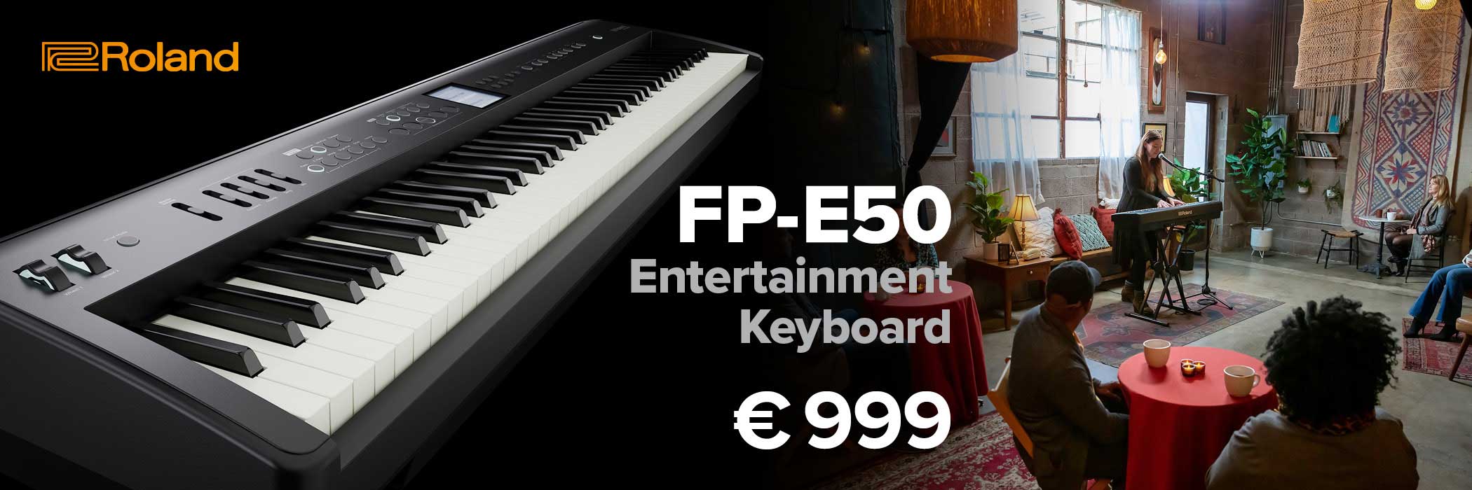 Banner für Roland FP-E50 Digitalpiano