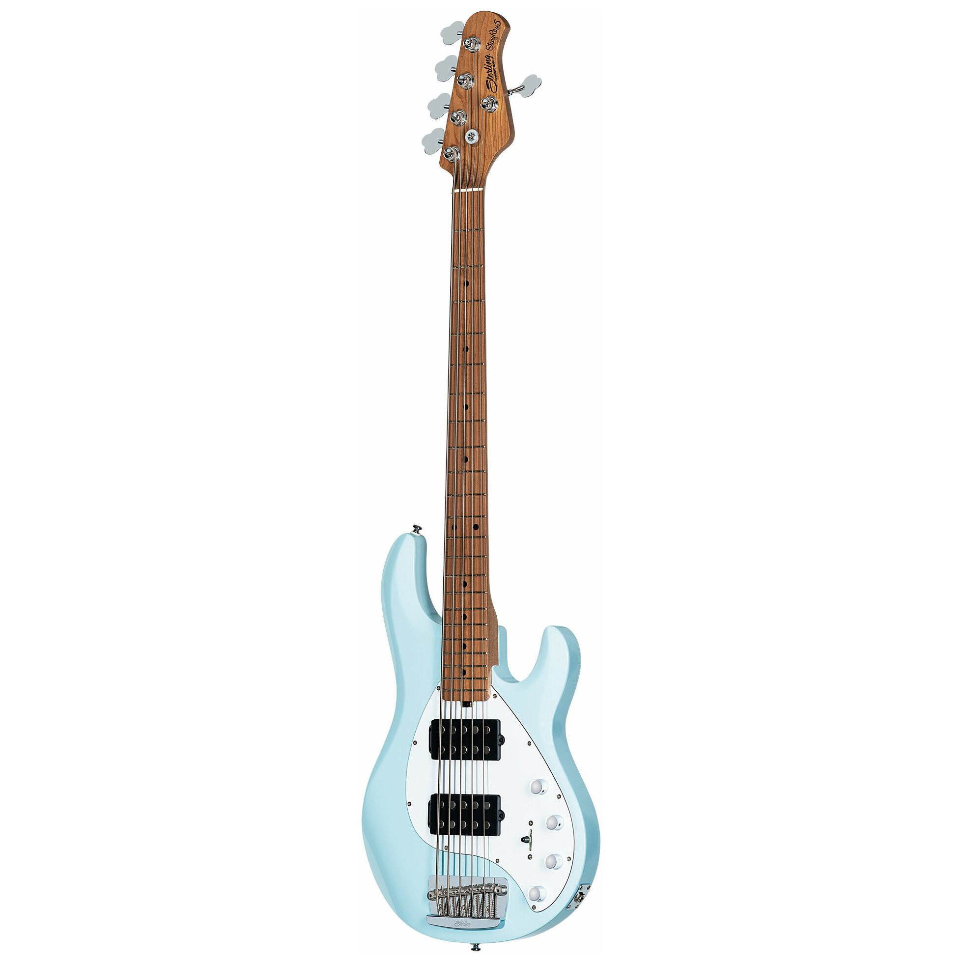 Music Man STERLING StingRay 5 RAY35HH, 5-Saiter Daphne Blue 2