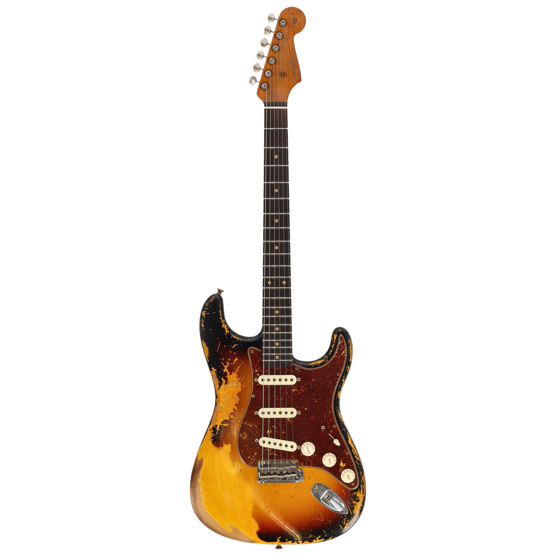 Fender Custom Shop 1961 Stratocaster Roasted Super Heavy Relic Aged 3 Color Sunburst Fender Custom Shop 1961 Stratocaster Roasted Super Heavy Relic Aged 3 Color Sunburst