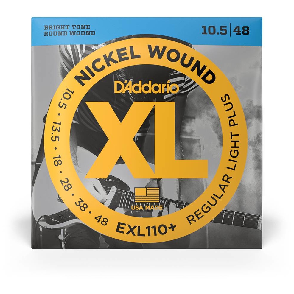 D’Addario EXL110+ - XL Electric Nickel Wound | 010.5-048