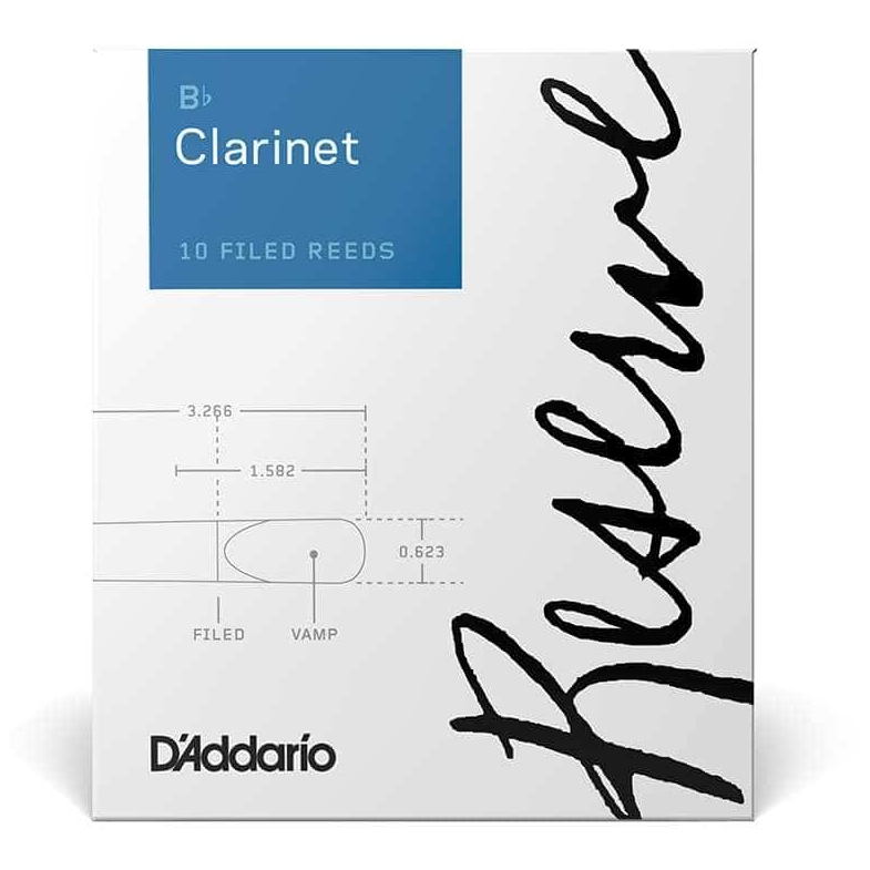 D’Addario Woodwinds Reserve - Bb Klarinette 2,5 - 10er Pack