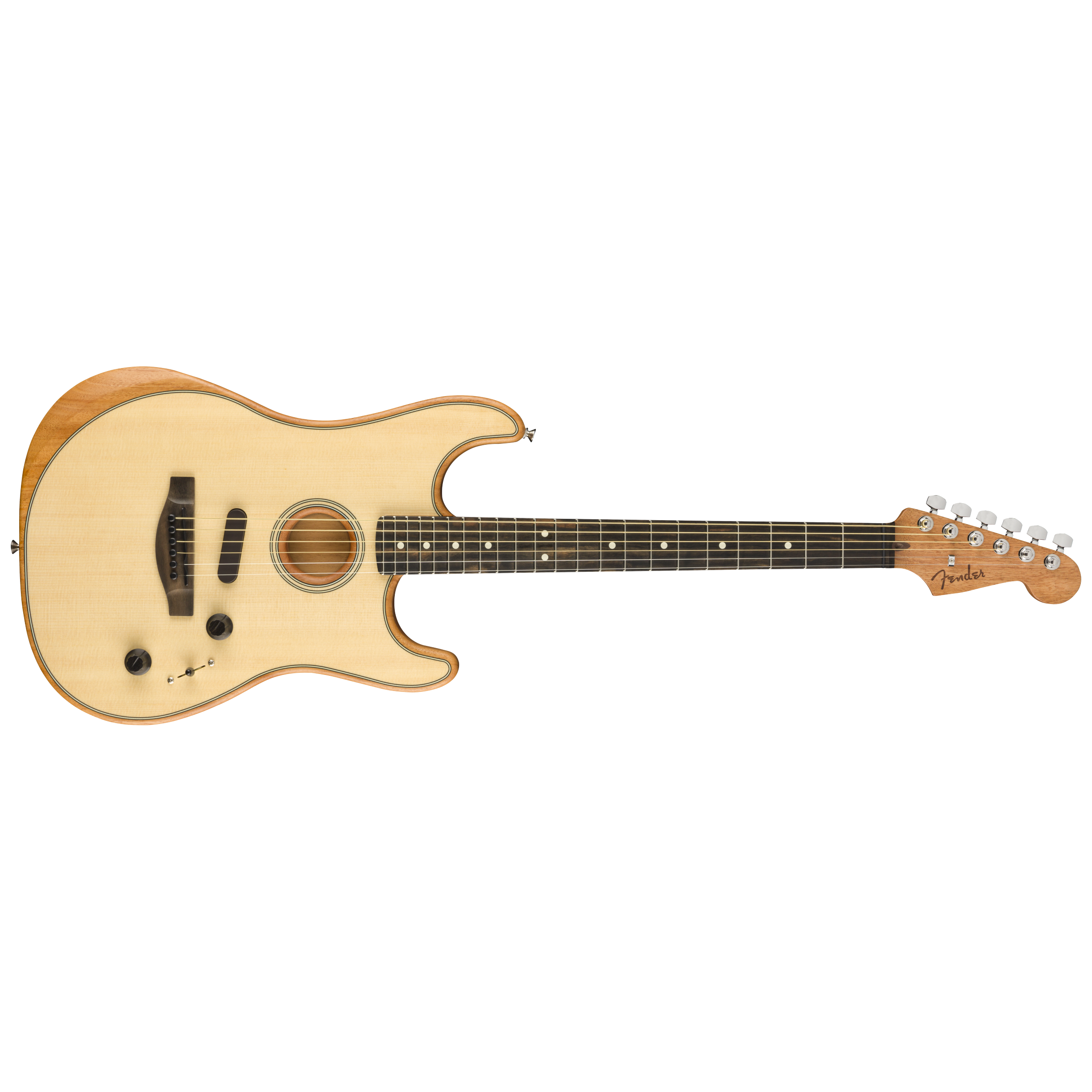 Fender Acoustasonic Stratocaster Natural 2
