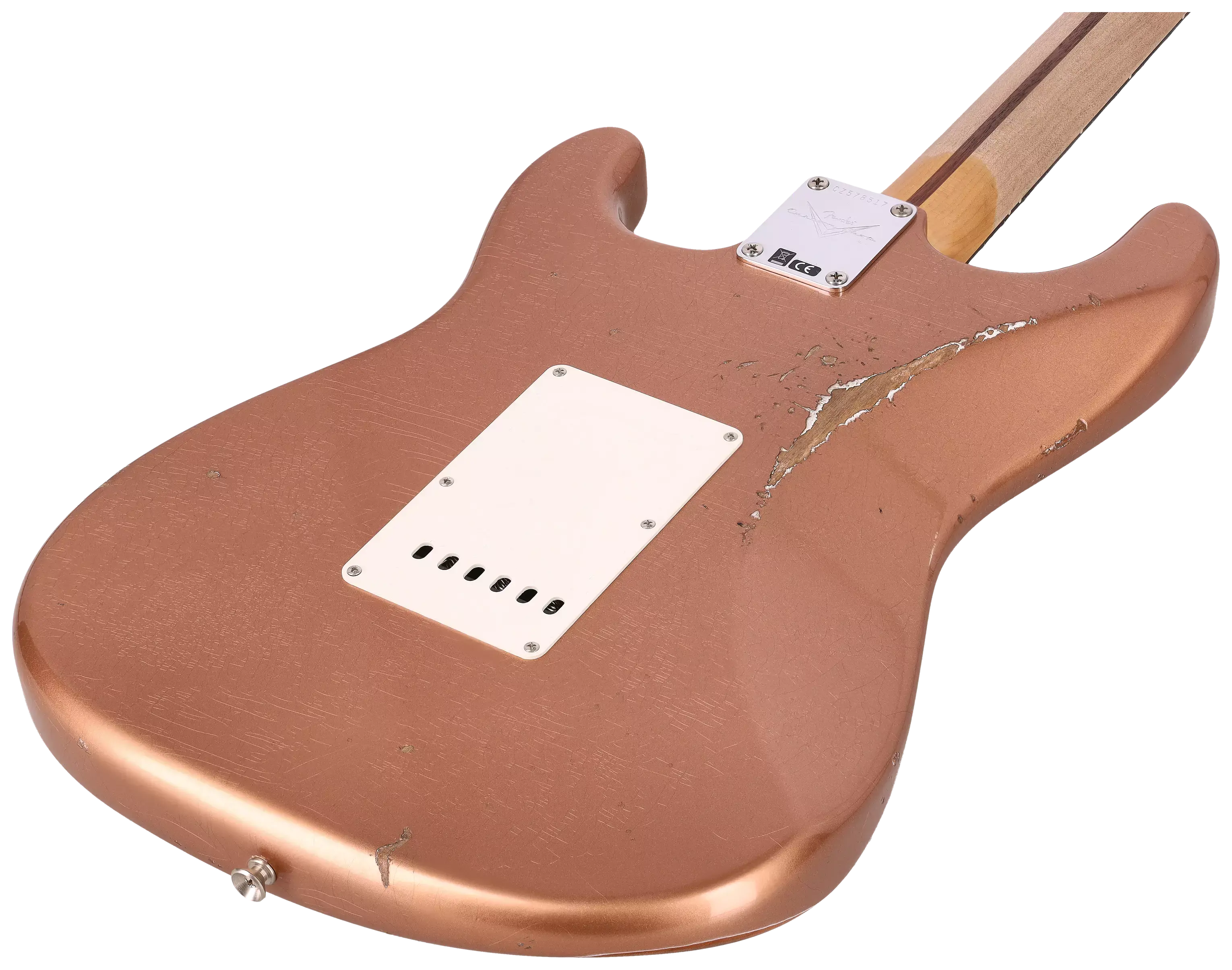Fender Custom Shop 1963 Stratocaster Relic Aged Copper Metallic #CZ578517 10