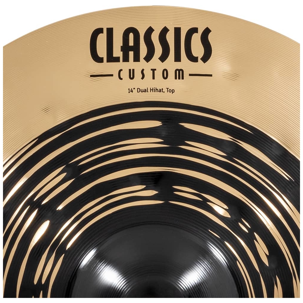 Meinl Cymbals - Meinl Cymbals CC14DUH - 14 Classics Custom Dual Hi-Hat - 1