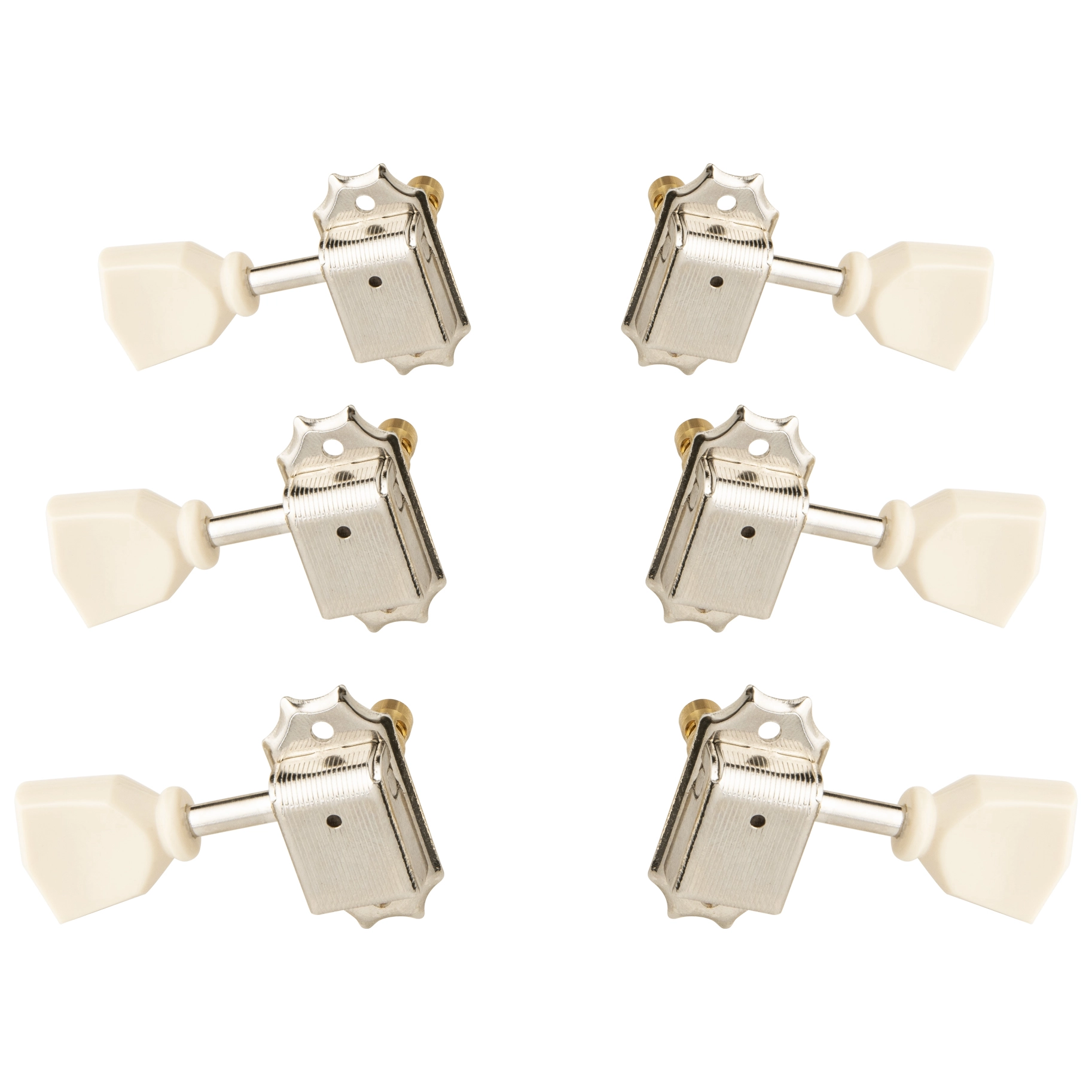 PRS 511074 Vintage Style Locking Tuning Machines Set Nickel