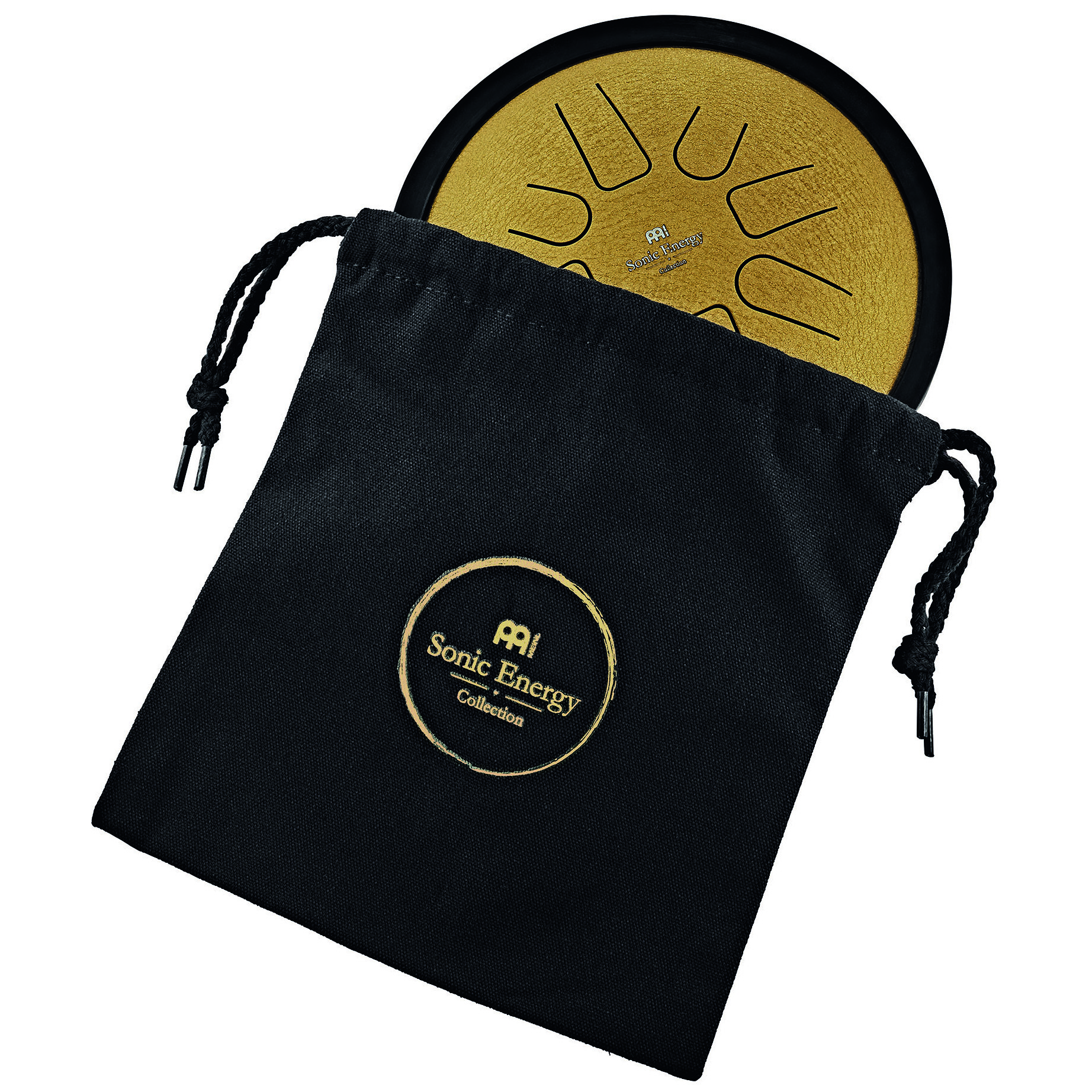 Meinl Sonic Energy SSTD3G - Small Steel Tongue Drum 7", C Minor, 8 Töne, Gold 2