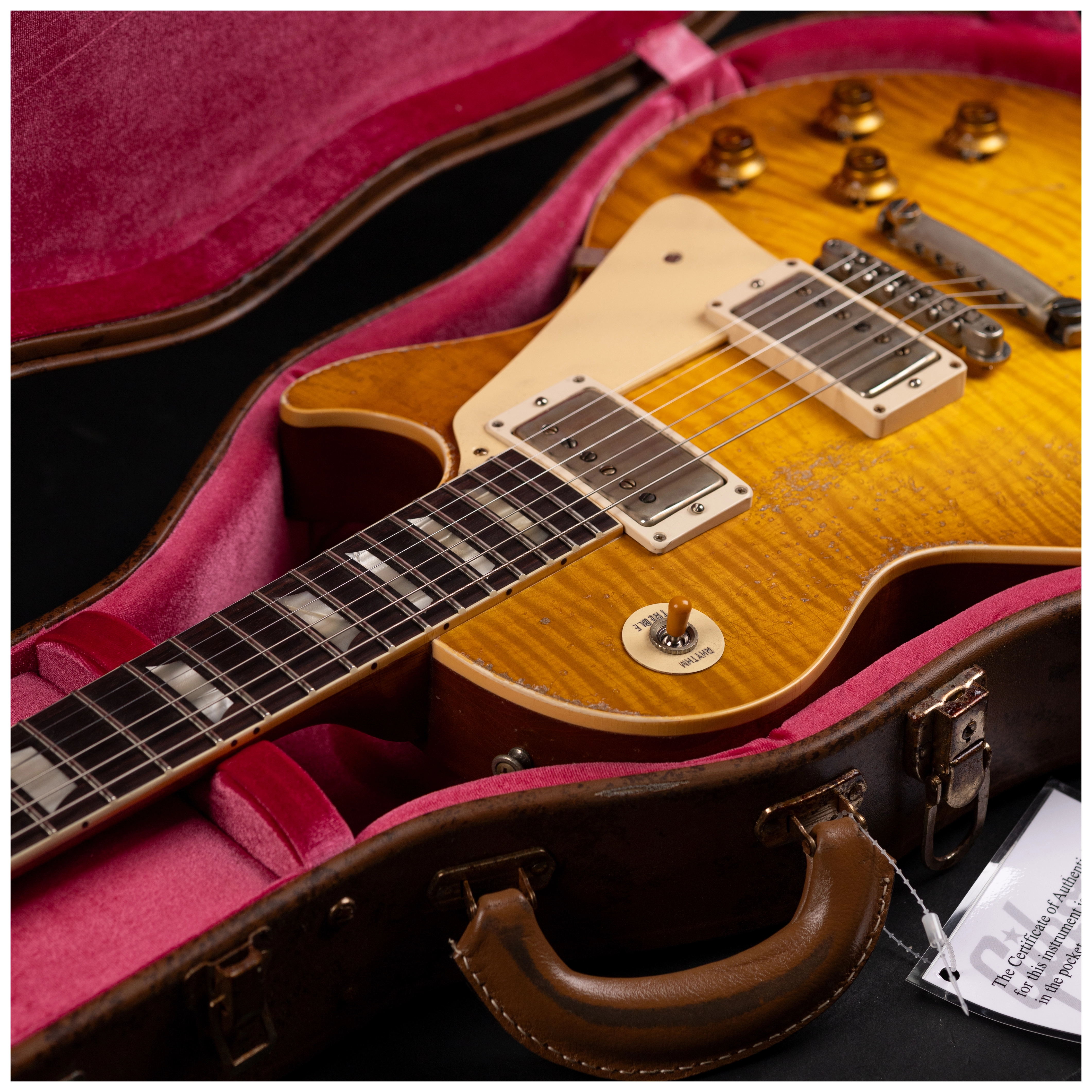 Gibson 1959 Les Paul Standard Reissue Ultra Heavy Aged Lemon Burst Murphy Lab #3 30