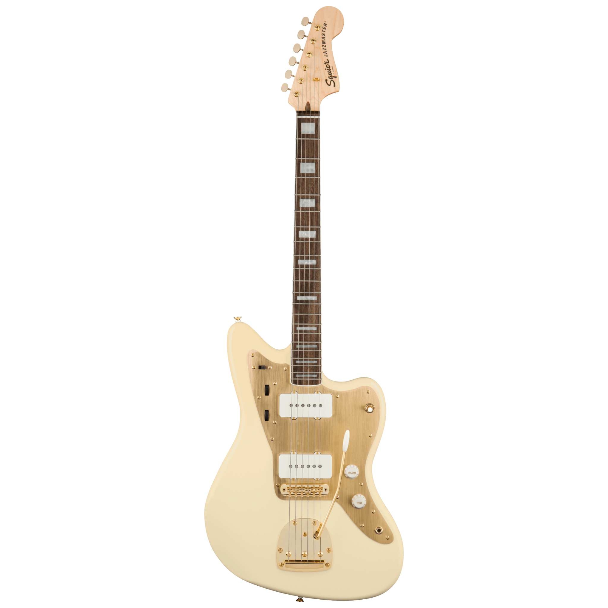 Squier by Fender 40th Anniversary Jazzmaster LRL GHW GPG OWT Gold Edition
