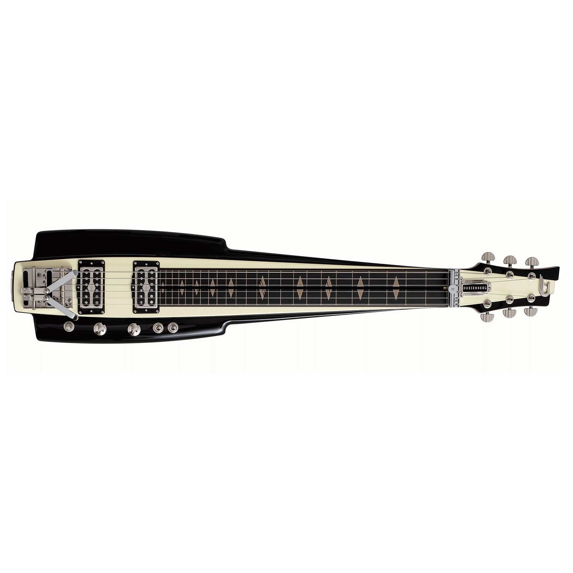 Duesenberg Fairytale SplitKing Ivory & Black 3