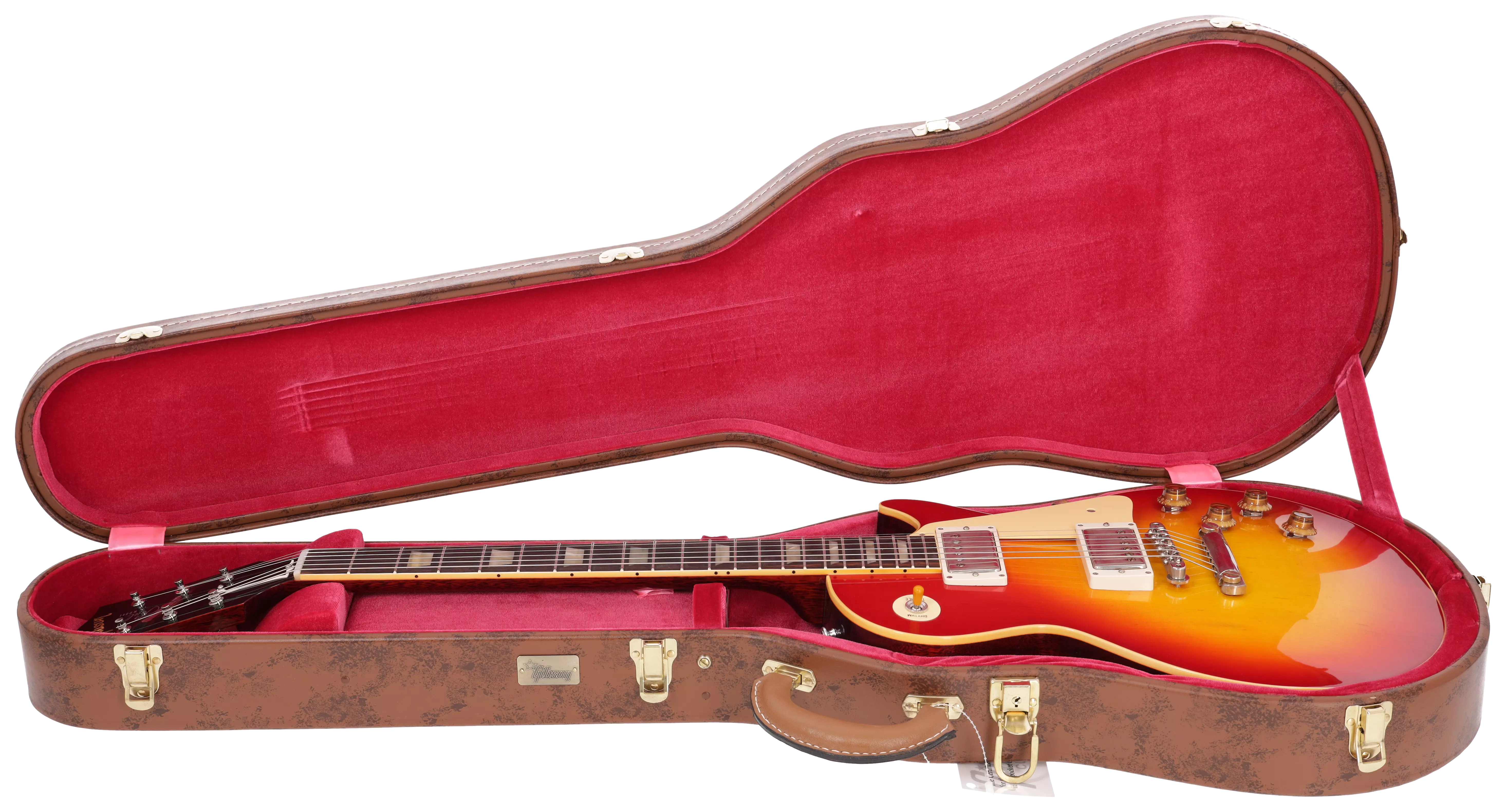Gibson 1958 Les Paul Standard Reissue VOS Washed Cherry Sunburst #4 16