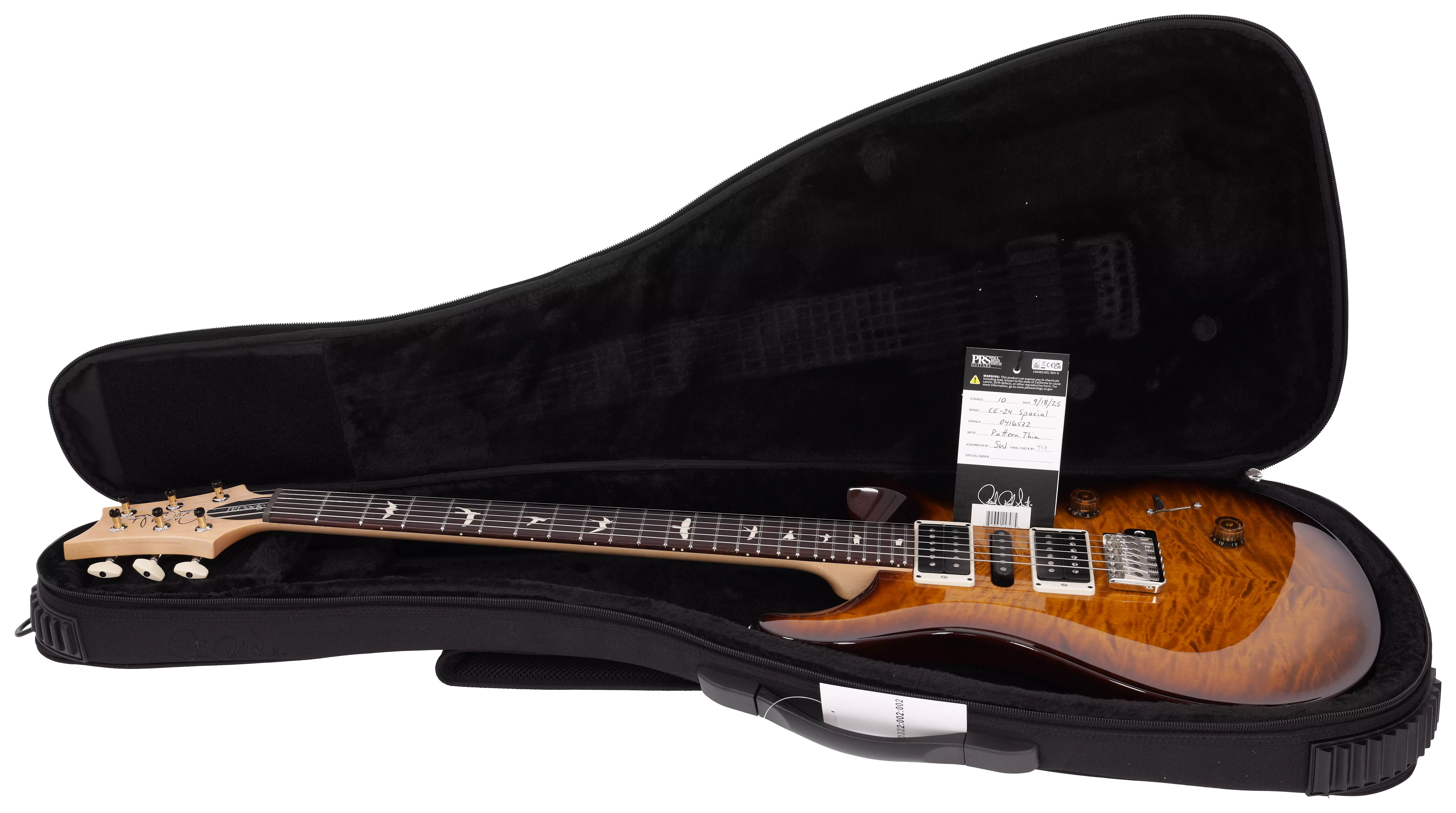 PRS Ltd CE 24 Special Black Amber 17