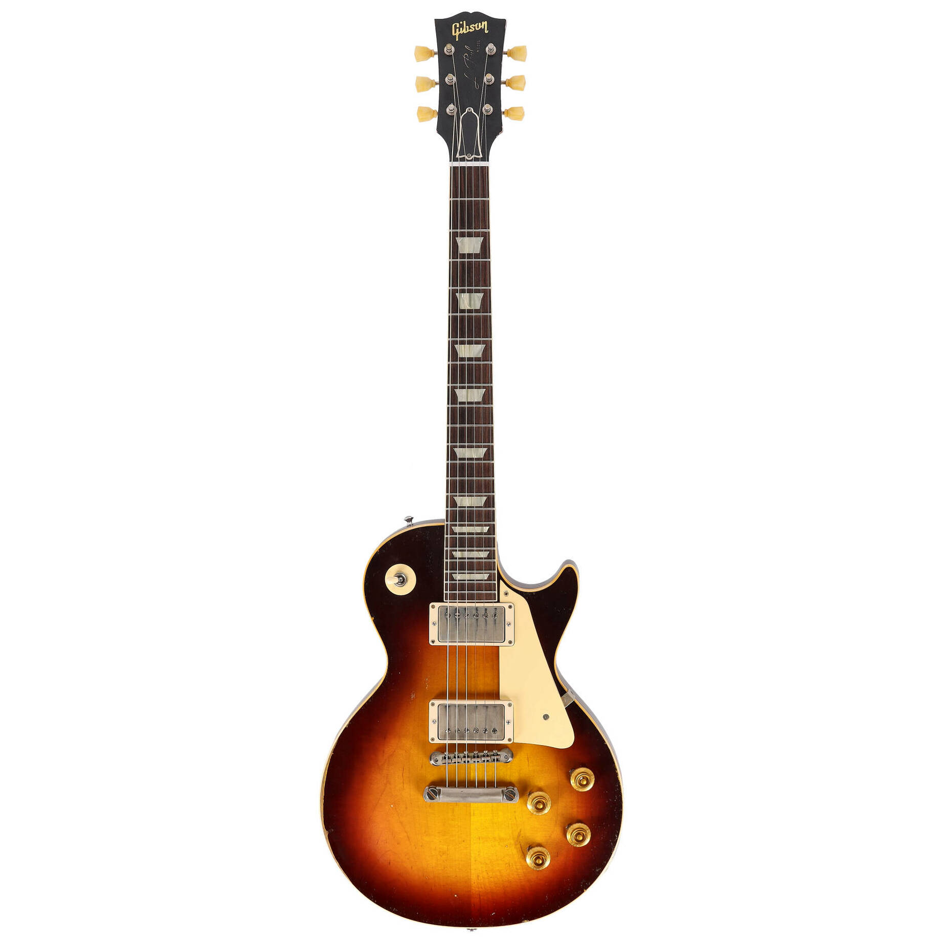 Gibson 1958 Les Paul Standard Reissue Heavy Aged Bourbon Burst Murphy Lab