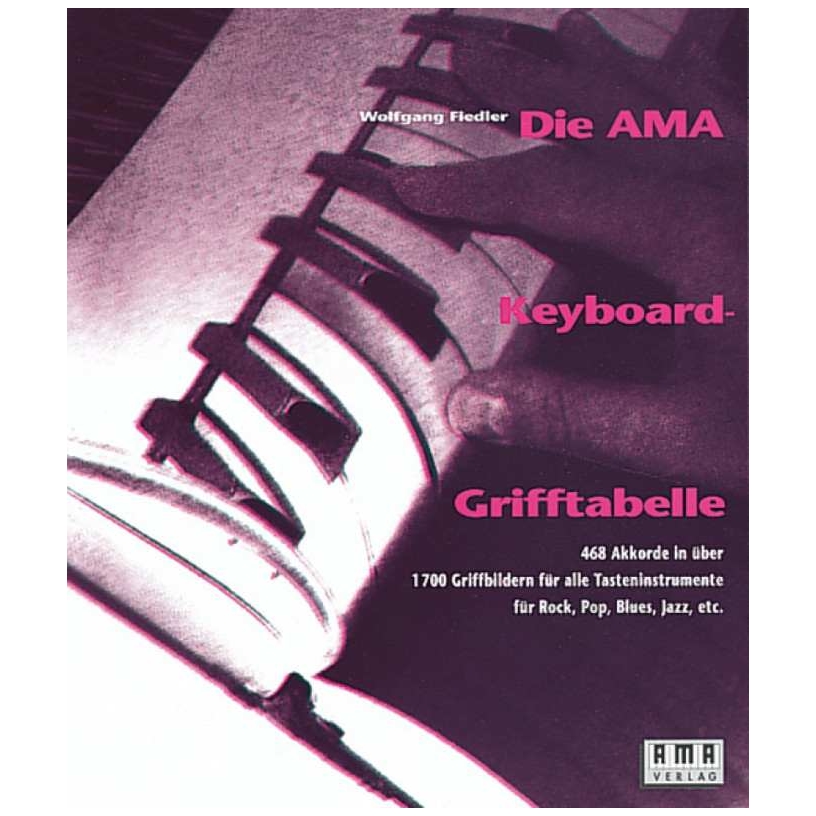 AMA Verlag Wolfgang Fiedler - Die AMA Keyboard-Grifftabelle