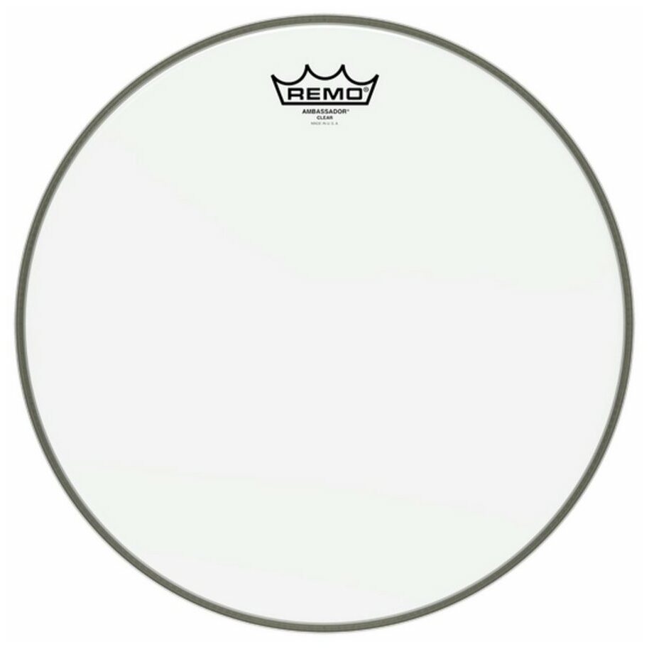 Remo Ambassador - Bass Drum Fell - 26  - Clear