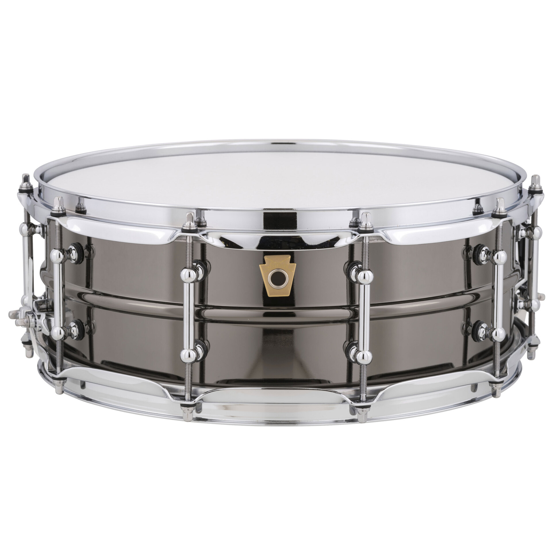 Ludwig Black Beauty LB416KT 14" x 5" Brass Snare