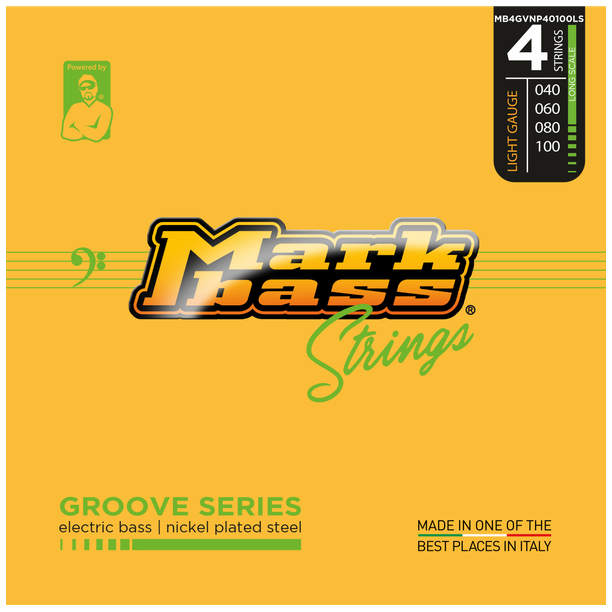 Markbass - Markbass 4s Groove Nickel Plated Steel Basssaiten 40-100
