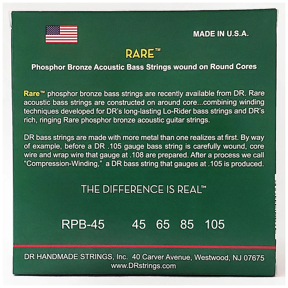 DR Strings Rare RPB-45 1
