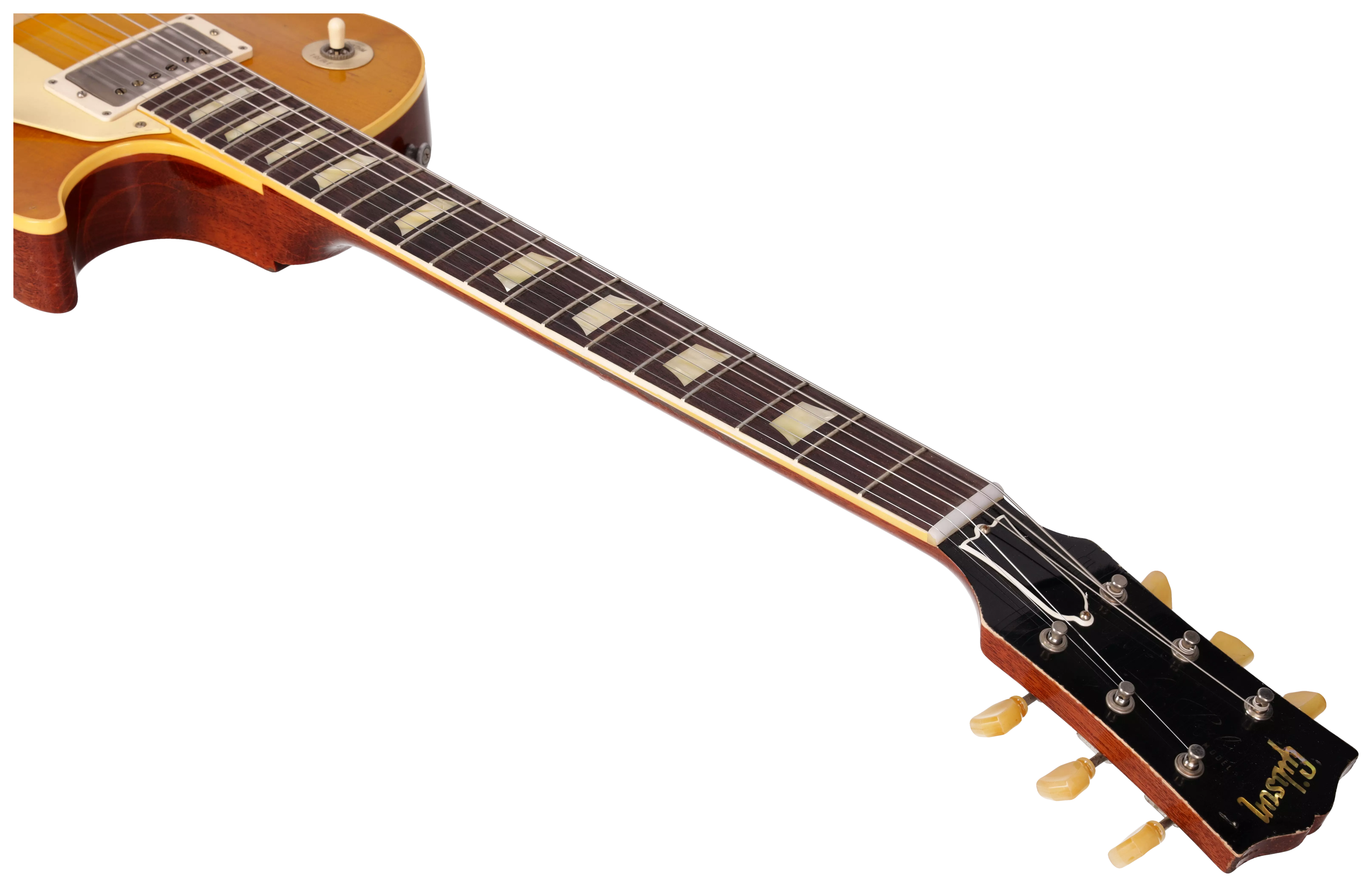 Gibson 1958 Les Paul Standard Reissue Heavy Aged Lemon Burst Murphy Lab #1 15