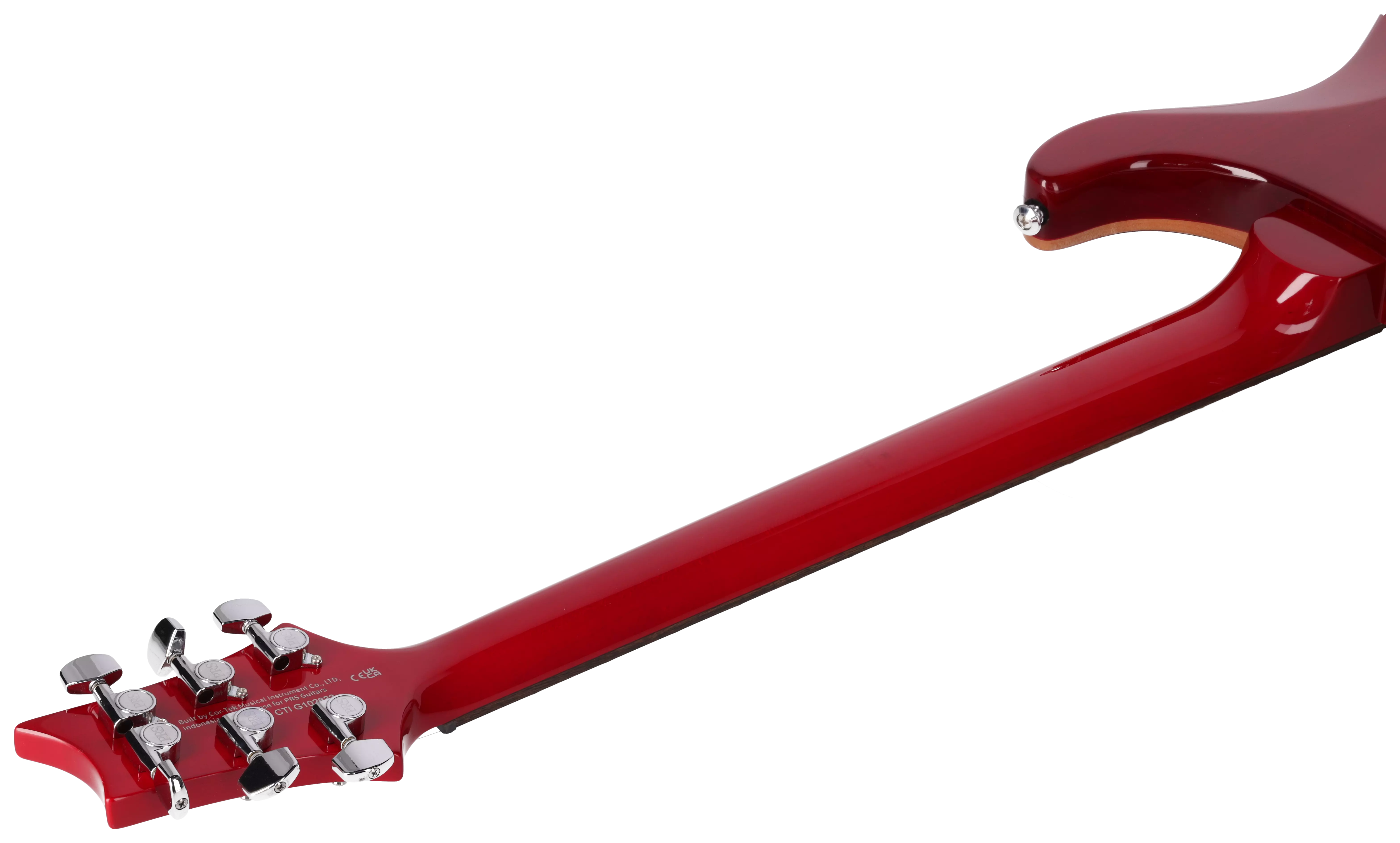 PRS SE Custom 24 Charcoal Cherry Burst 14