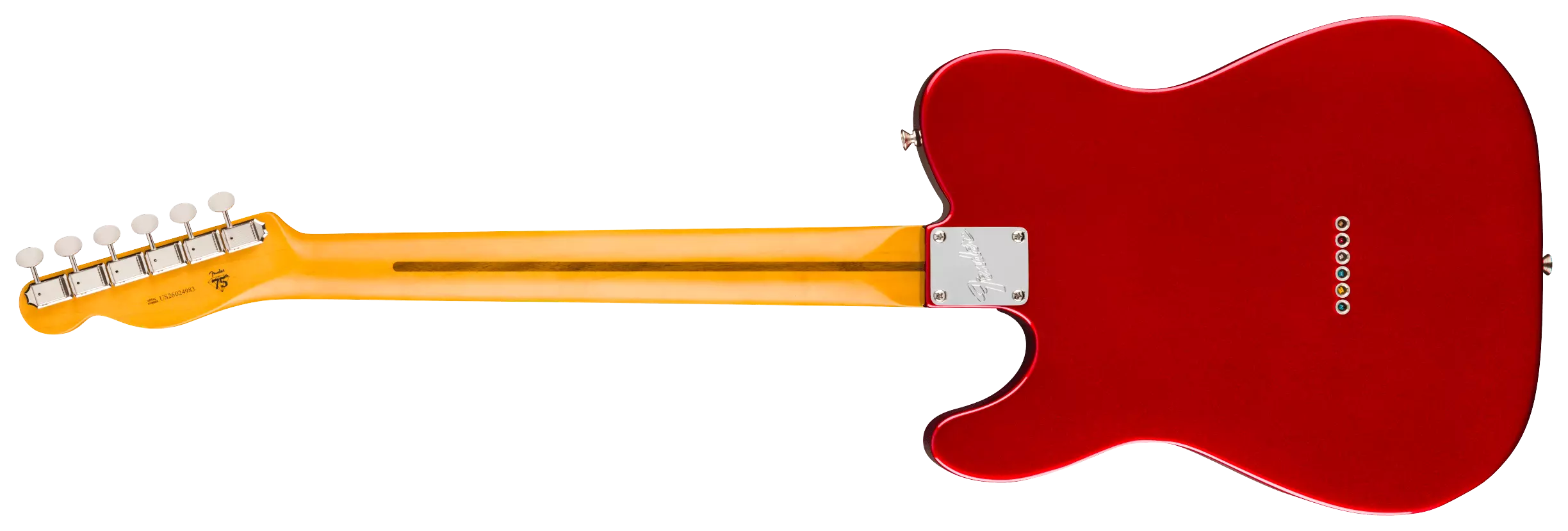 Fender LTD Pro Classic Silent Telecaster RW Candy Apple Red 2