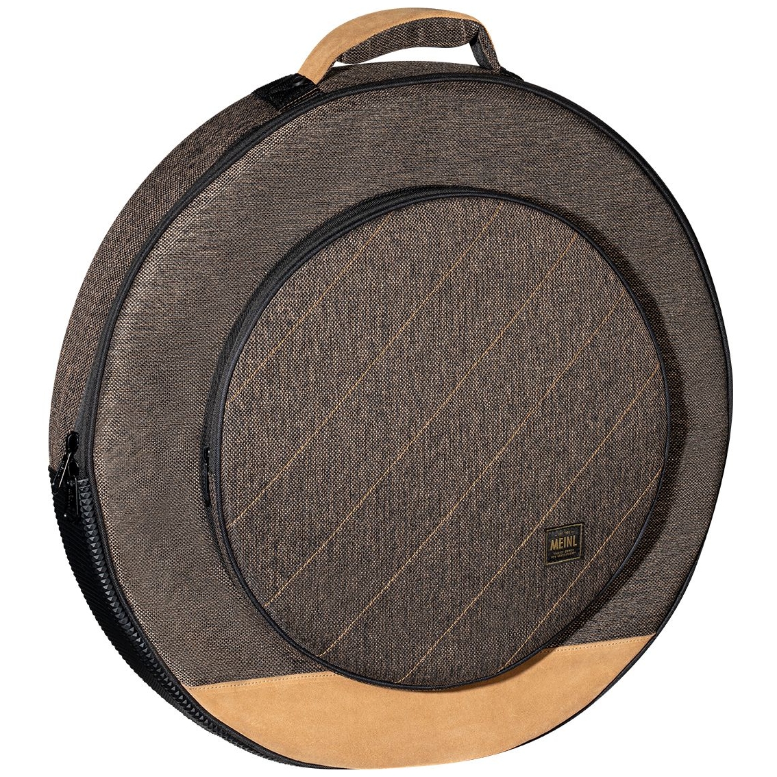 Meinl Cymbals MCCB22MO - 22” Classic Woven Cymbal Bag, Mocha Tweed
