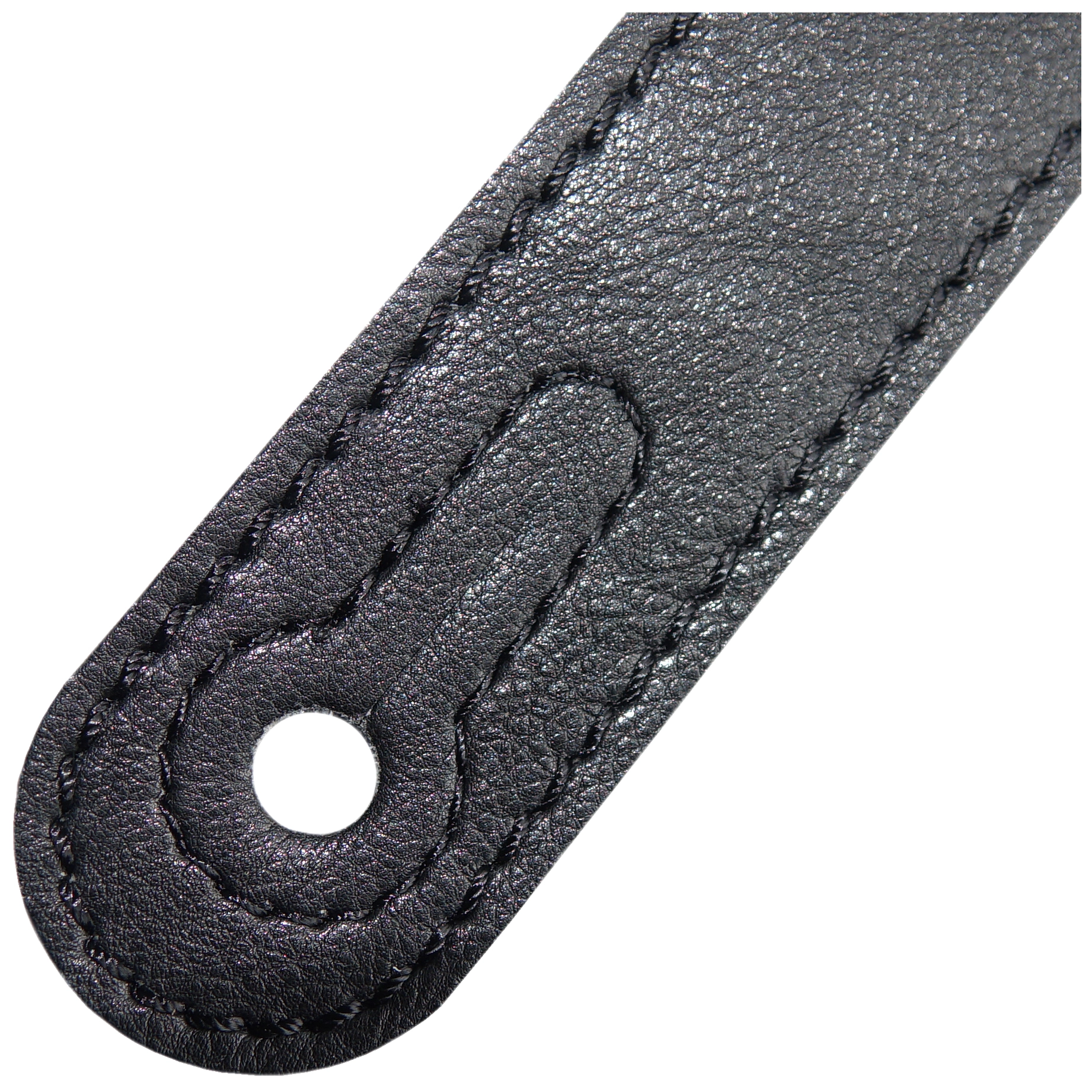 Richter Backline Gitarrengurt Leatherette I Vegan Black 3