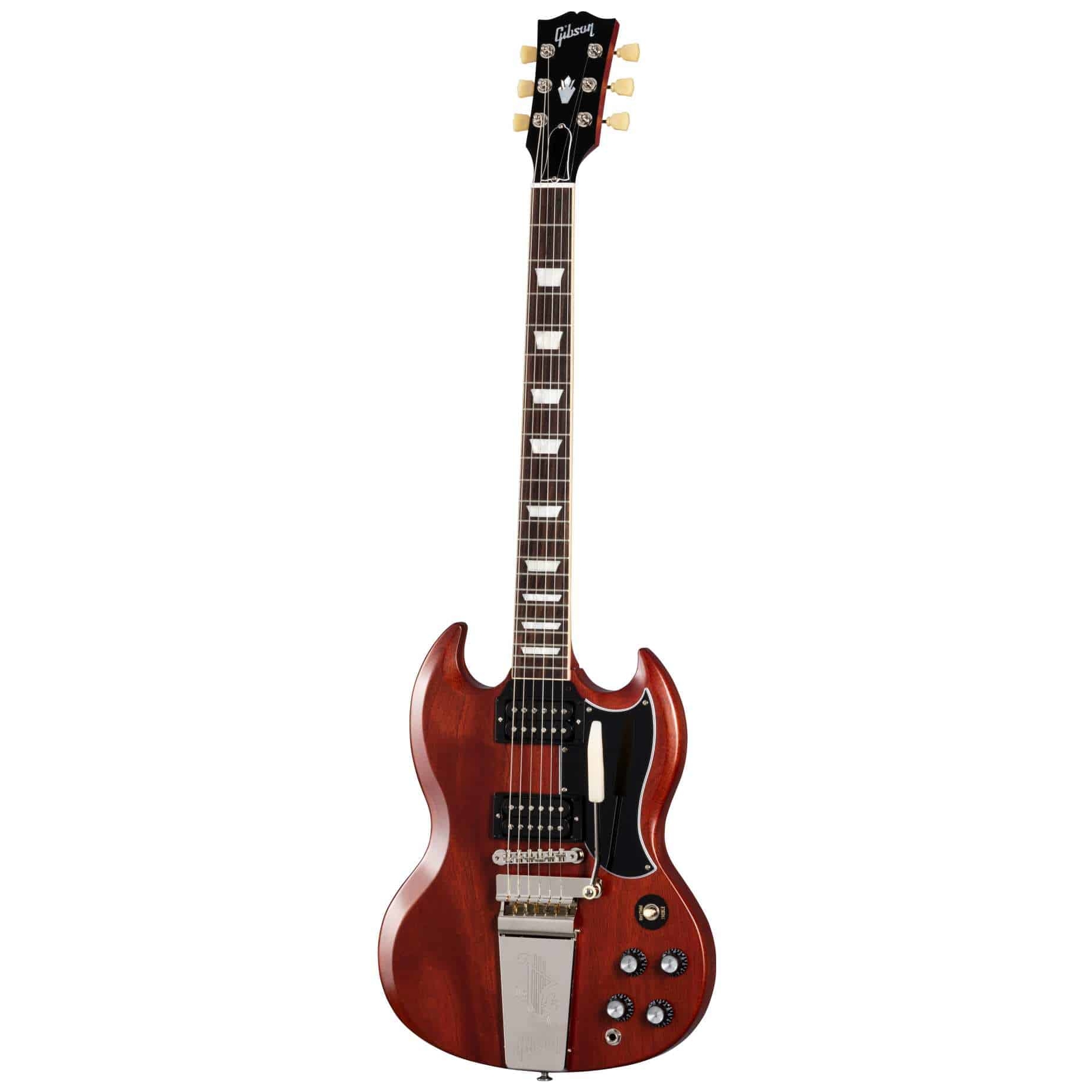 Gibson SG Standard '61 Faded Maestro Vibrola Vintage Cherry