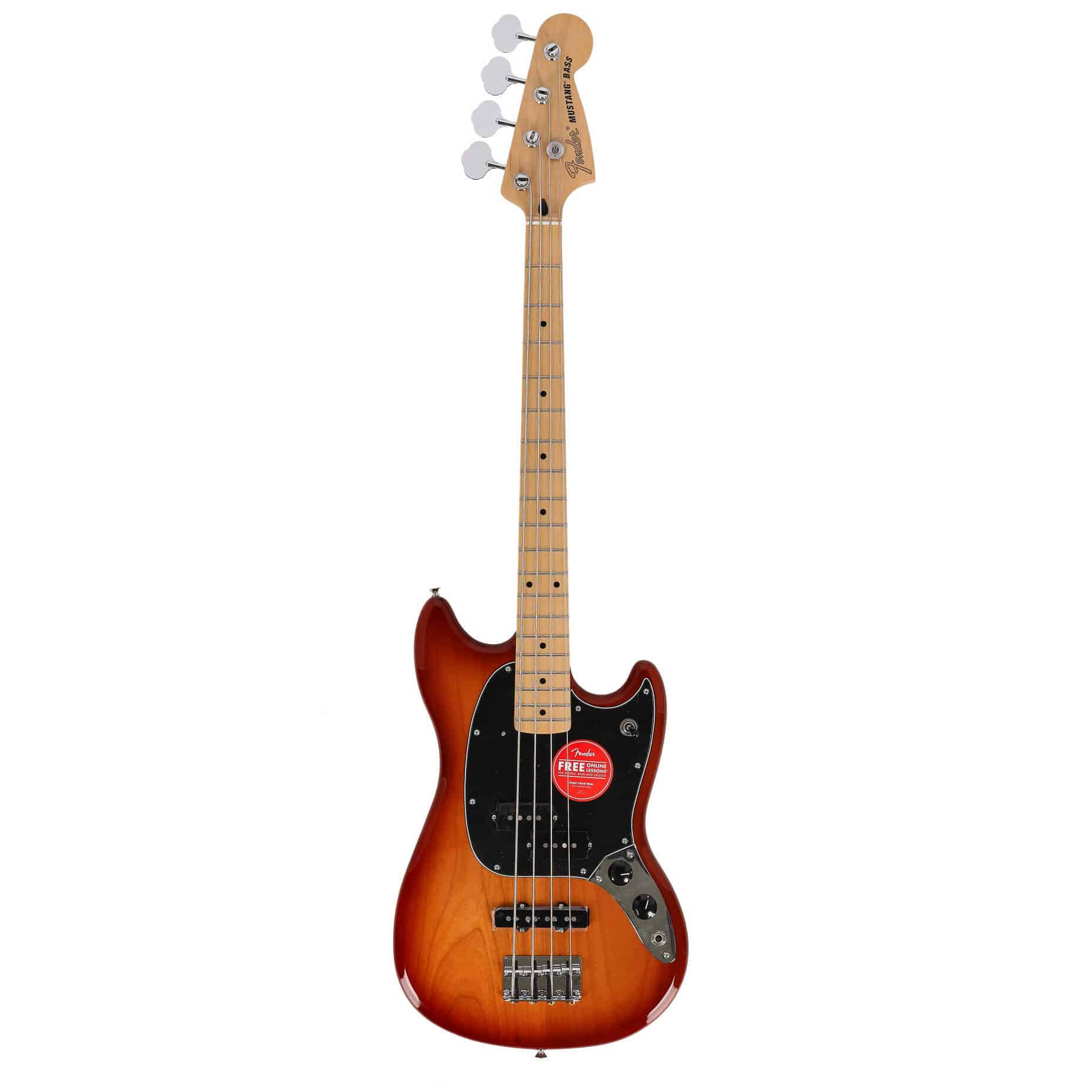 Fender Mustang Bass PJ MN Sienna Sunburst