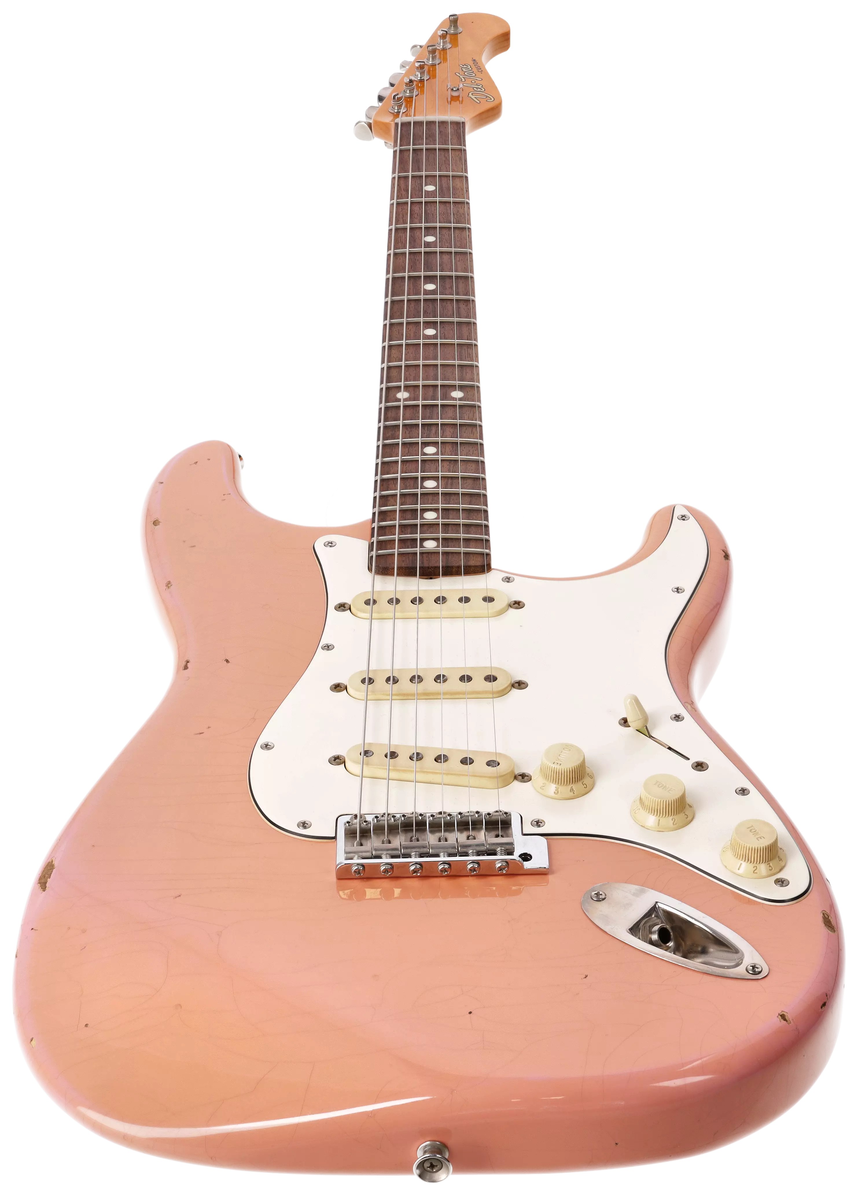  60s S-Style Aged Shell Pink GLoss Top #62180 3