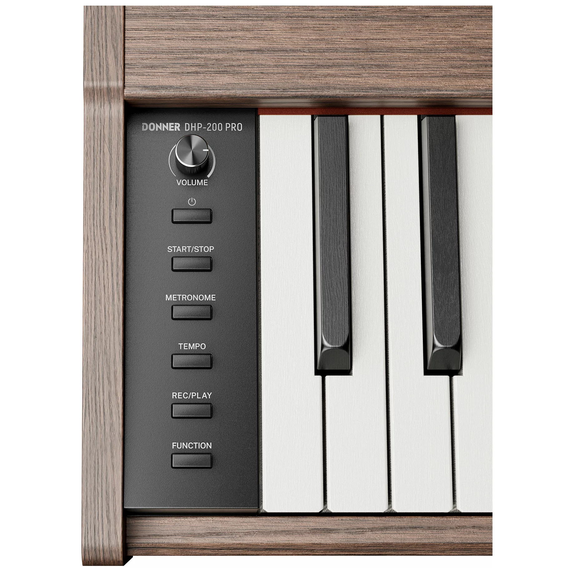 Donner DHP-200 Pro Walnut 4