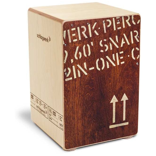 Schlagwerk - Schlagwerk CP 403 RED Cajon 2inOne Red Edition Medium
