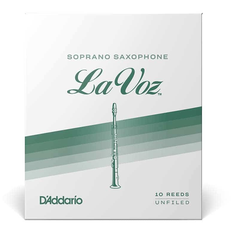 D’Addario Woodwinds - D’Addario Woodwinds La Voz - Sopran Saxophone Soft - 10er Pack - 2