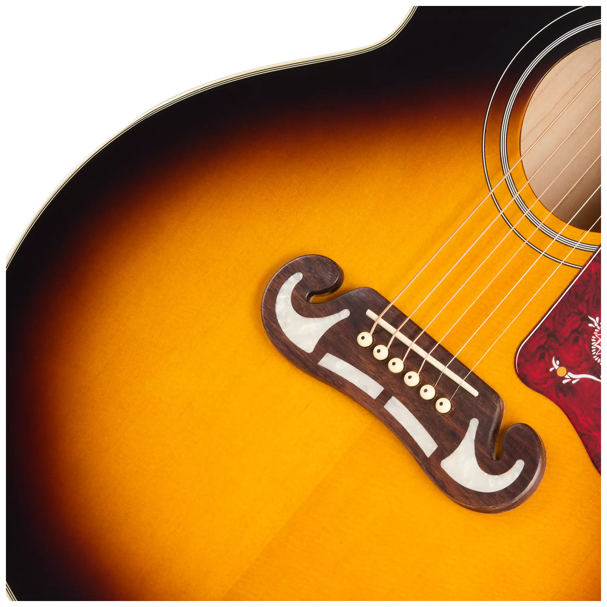 Epiphone J-200 Studio EC Vintage Sunburst