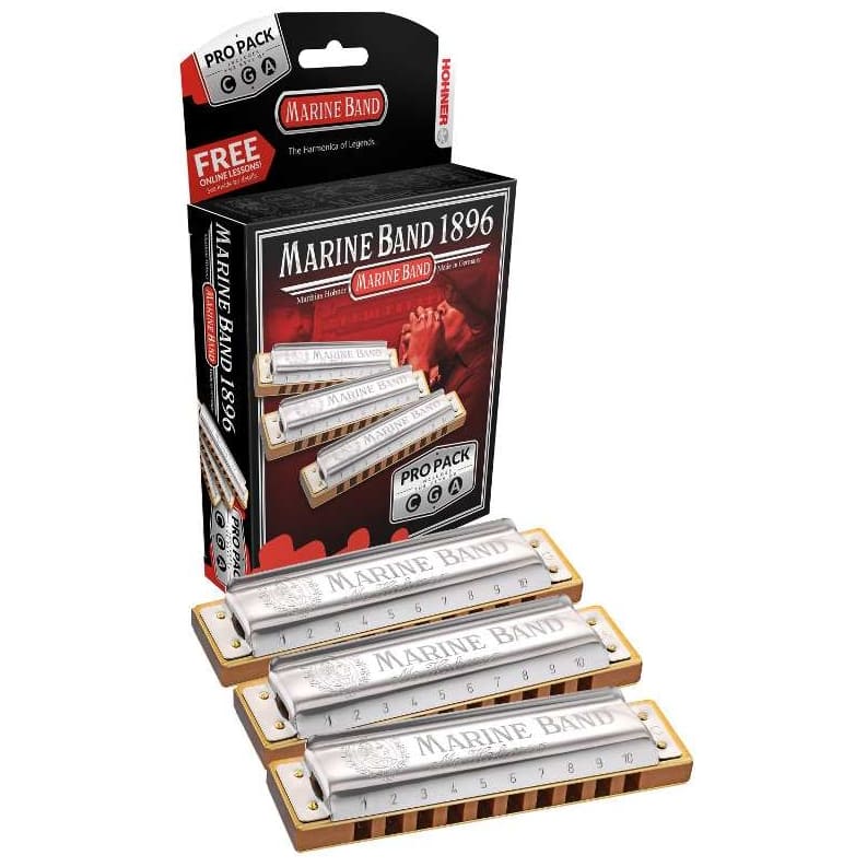 Hohner - Hohner Marine Band Classic Pro Pack C, G und A Mundharmonika