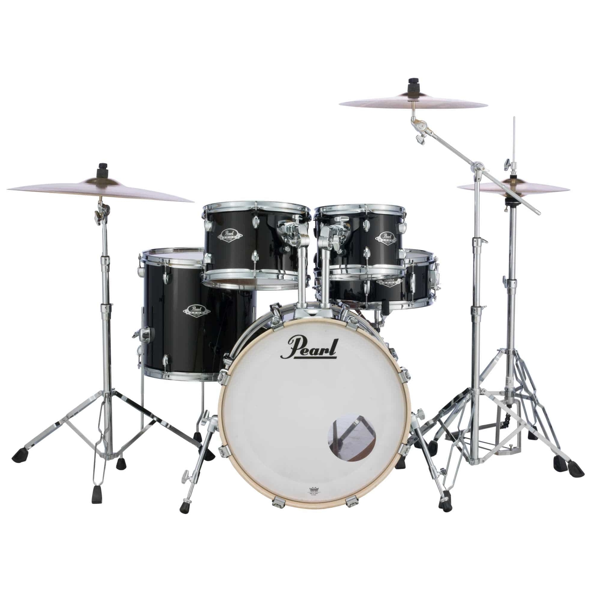 Pearl Export EXX705 - Jet Black - ohne Floor-Tom-Beine / ohne Becken -