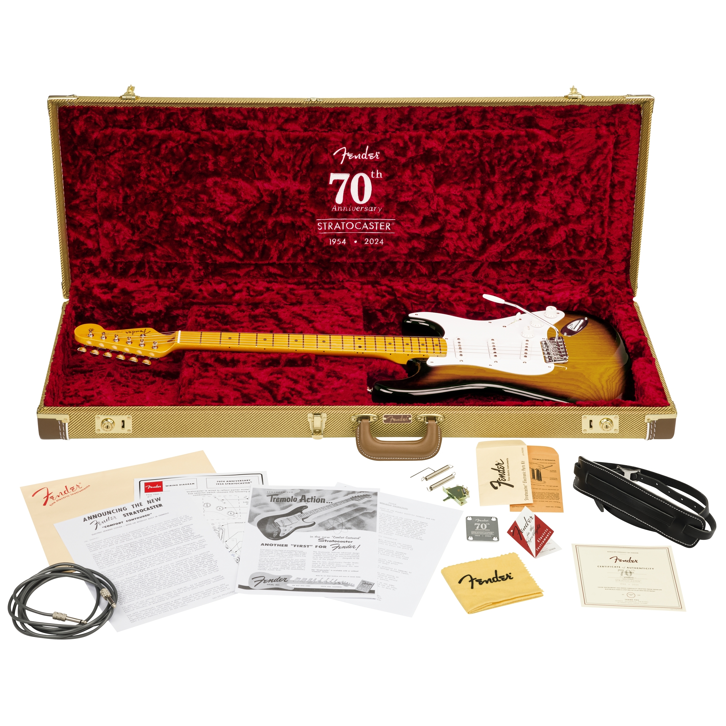 Fender 70th American Vintage II 54 Stratocaster MN 2TS 7