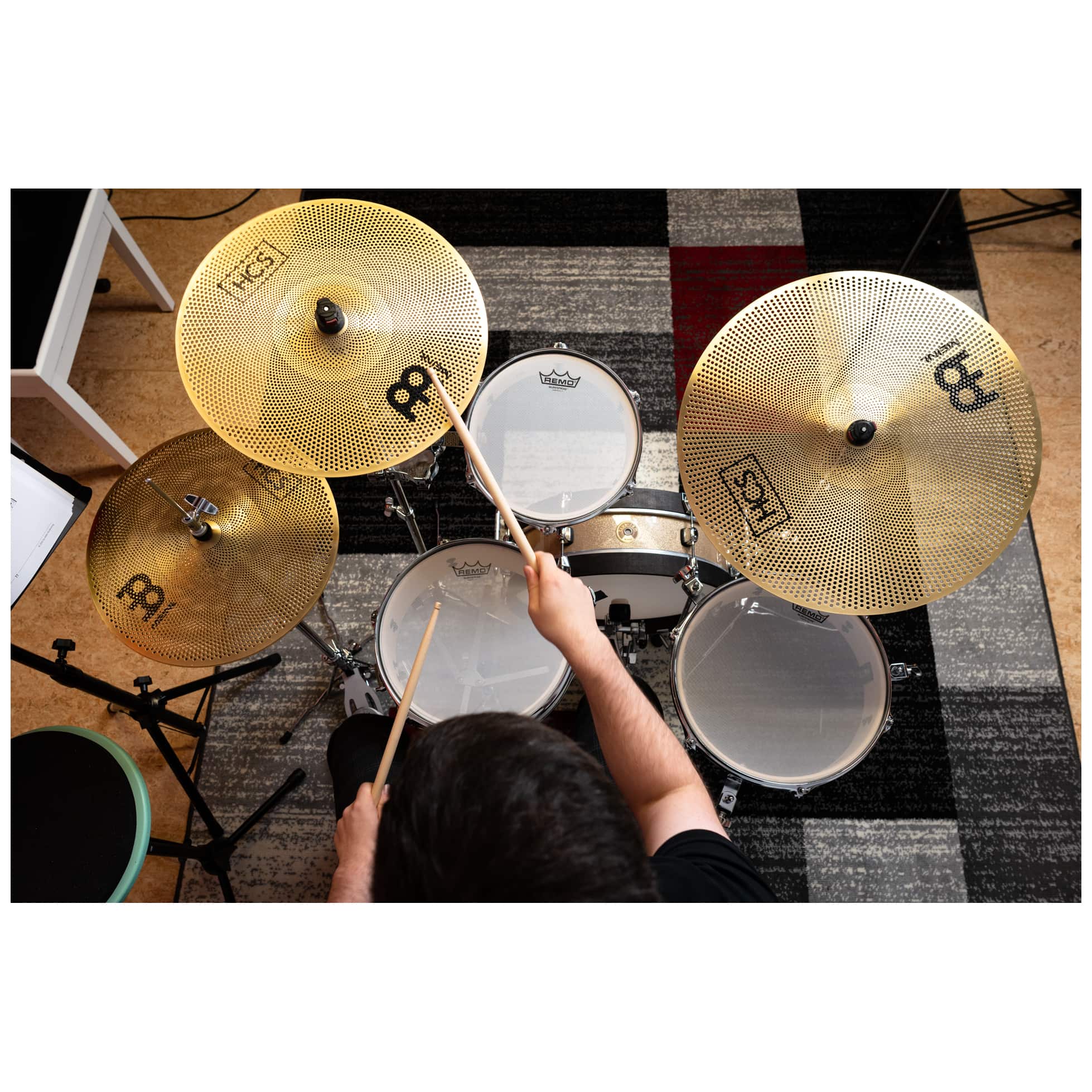 Meinl Cymbals P-HCS141620 - Practice HCS Cymbal Set 9